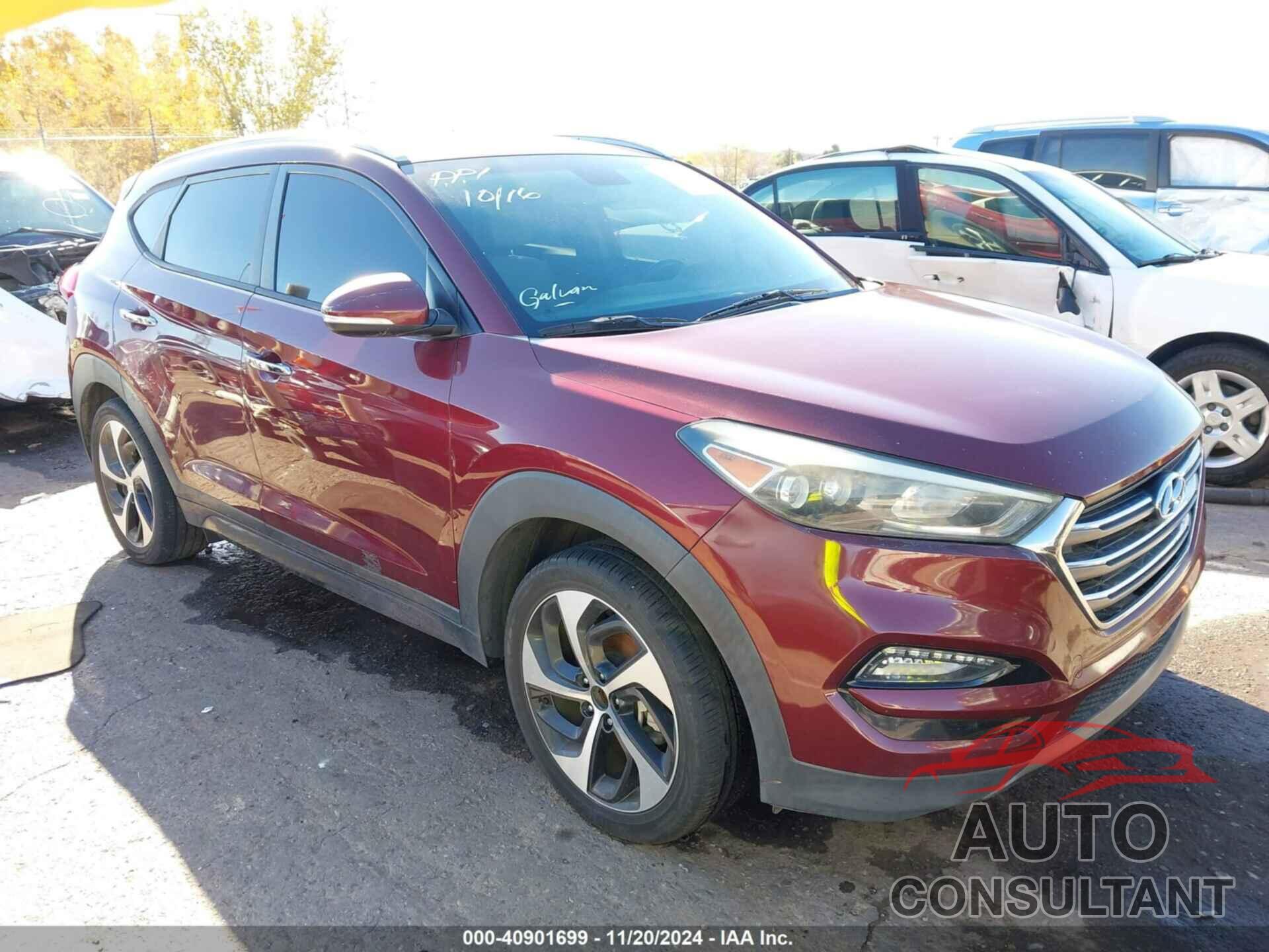 HYUNDAI TUCSON 2016 - KM8J33A20GU119839