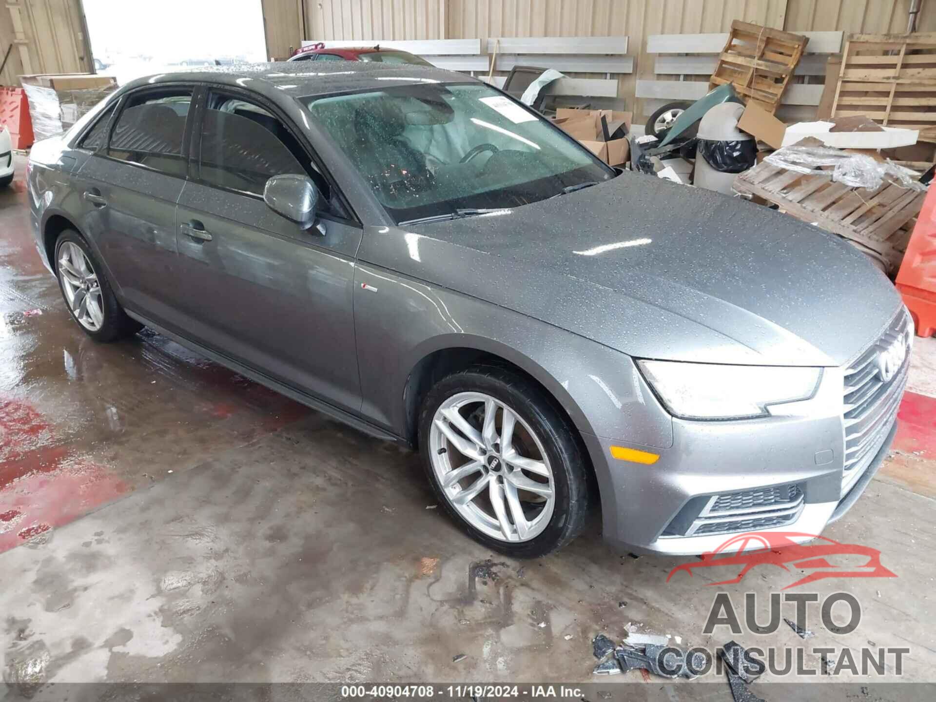 AUDI A4 2017 - WAUKMAF44HN056919