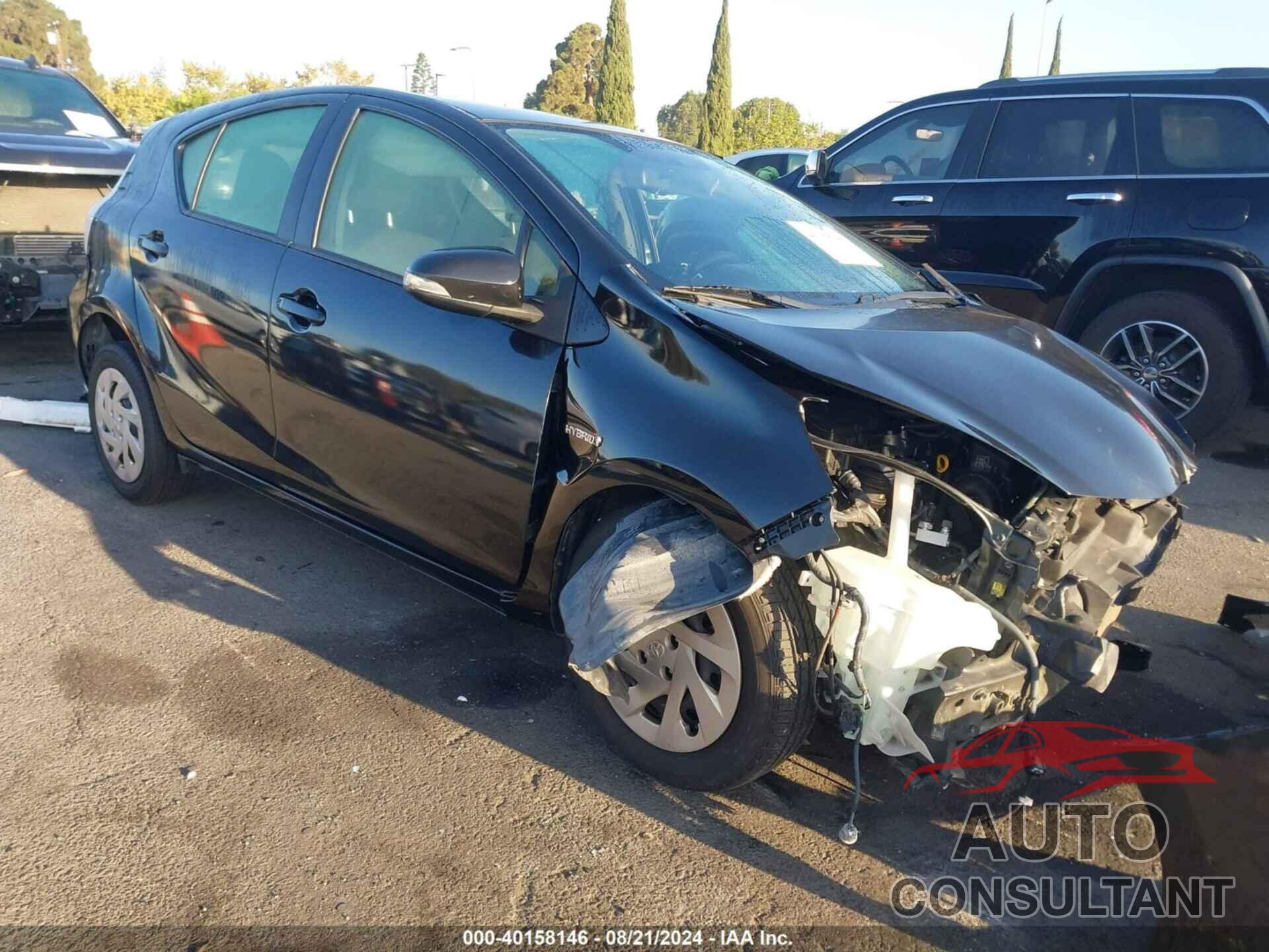 TOYOTA PRIUS C 2016 - JTDKDTB31G1139001