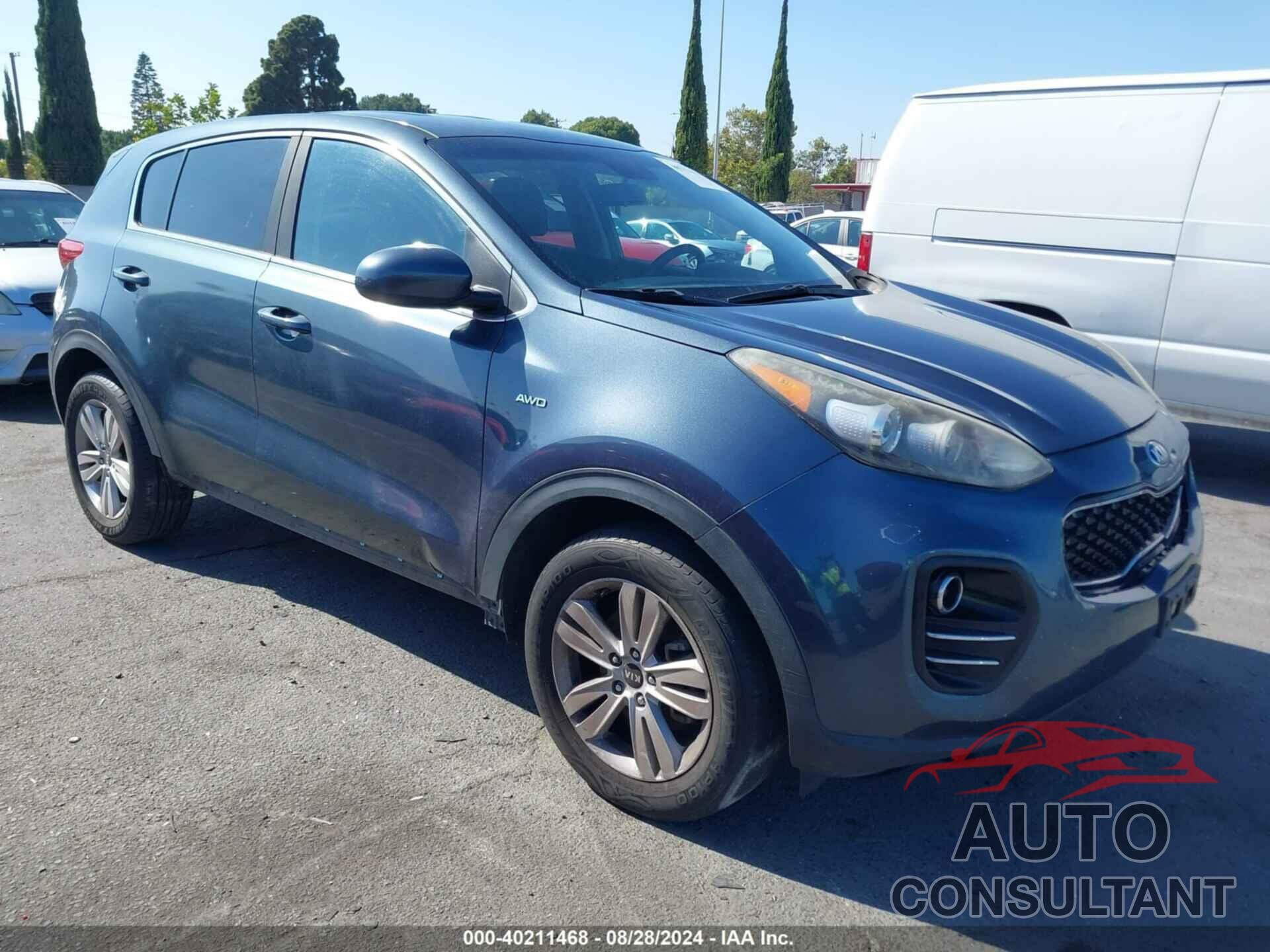 KIA SPORTAGE 2017 - KNDPMCAC7H7079165