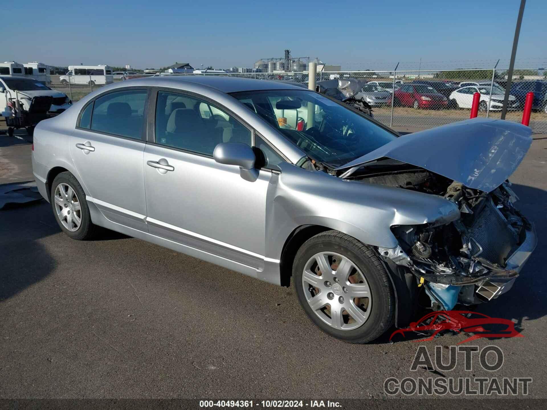 HONDA CIVIC 2009 - 19XFA16579E044419