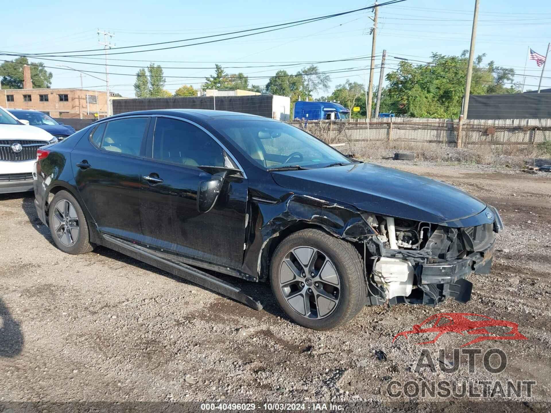 KIA OPTIMA HYBRID 2013 - KNAGM4AD4D5040177