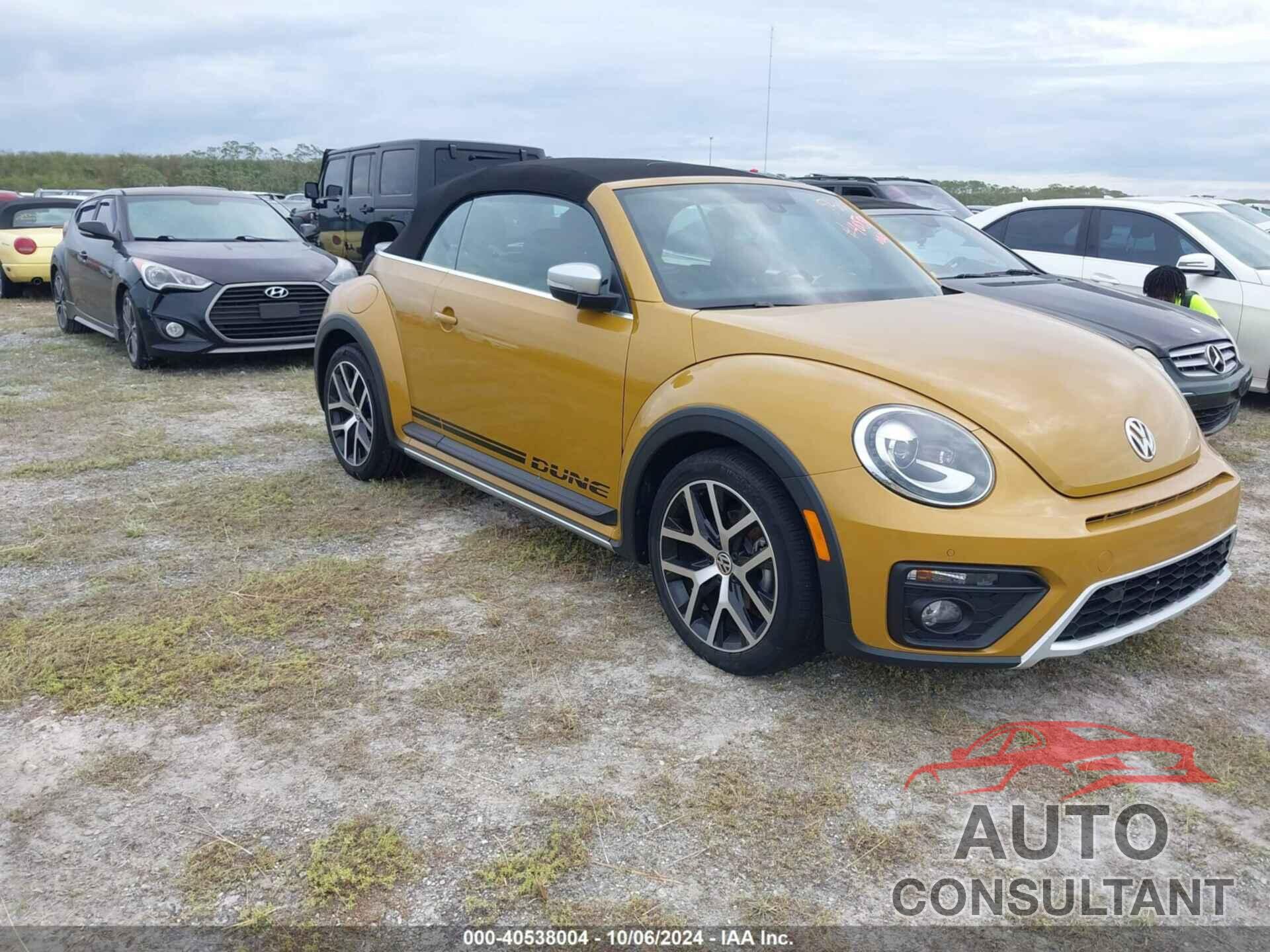 VOLKSWAGEN BEETLE 2017 - 3VWT17AT6HM806734