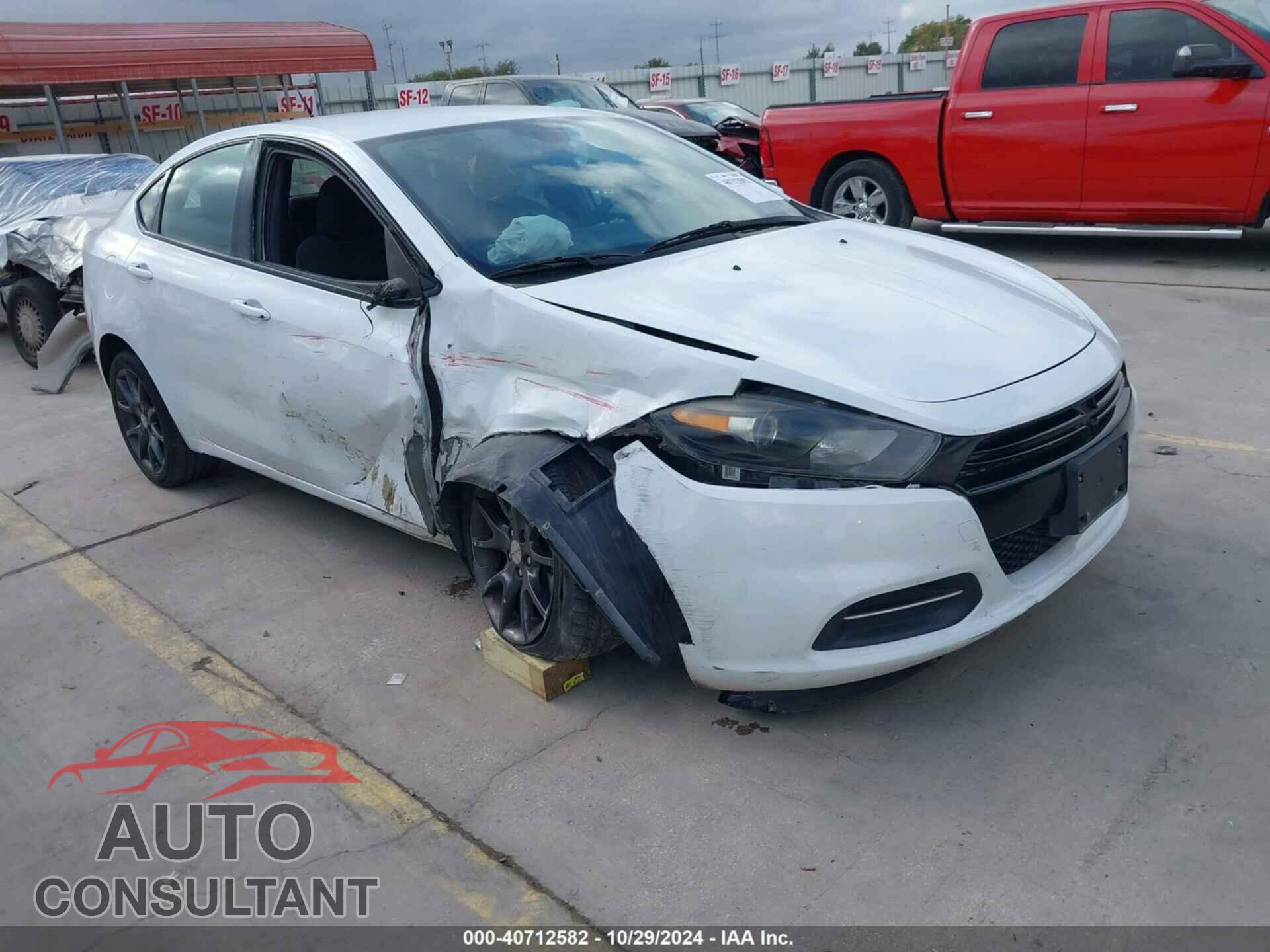 DODGE DART 2015 - 1C3CDFAA0FD378322