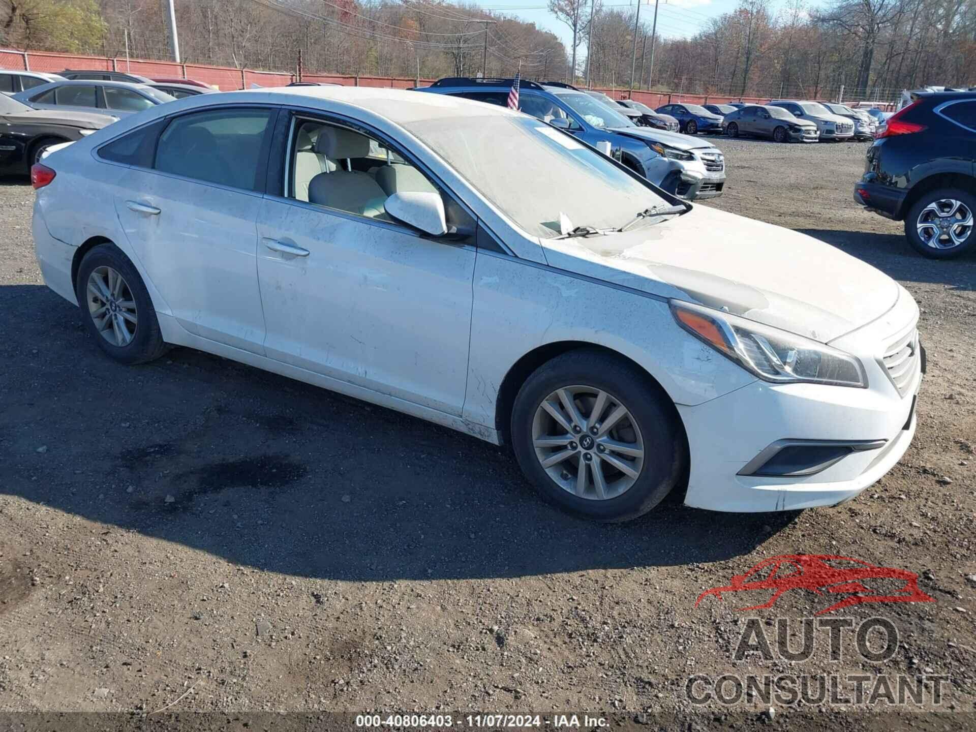 HYUNDAI SONATA 2016 - 5NPE24AF9GH391382