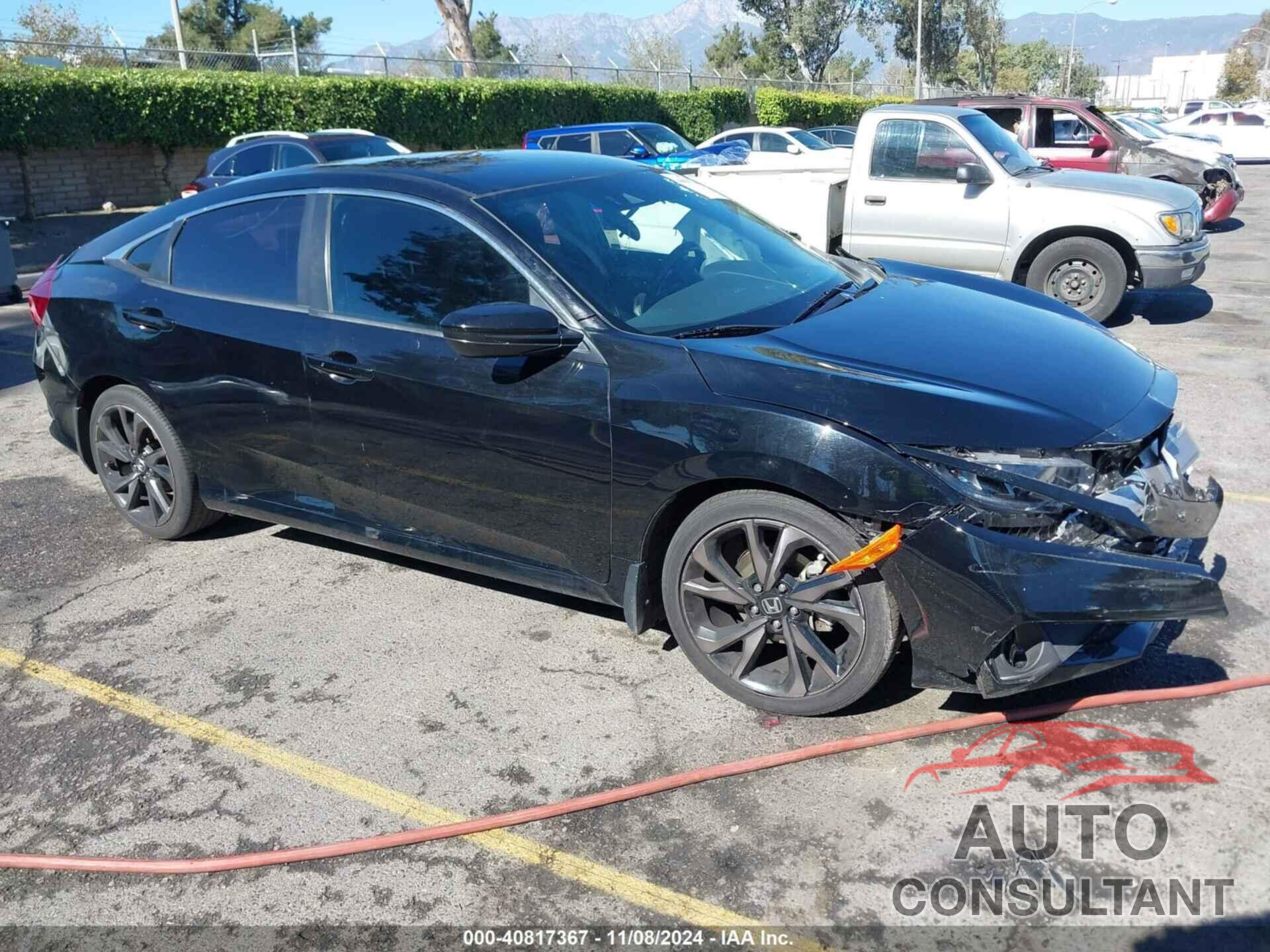 HONDA CIVIC 2019 - 2HGFC2F86KH527941