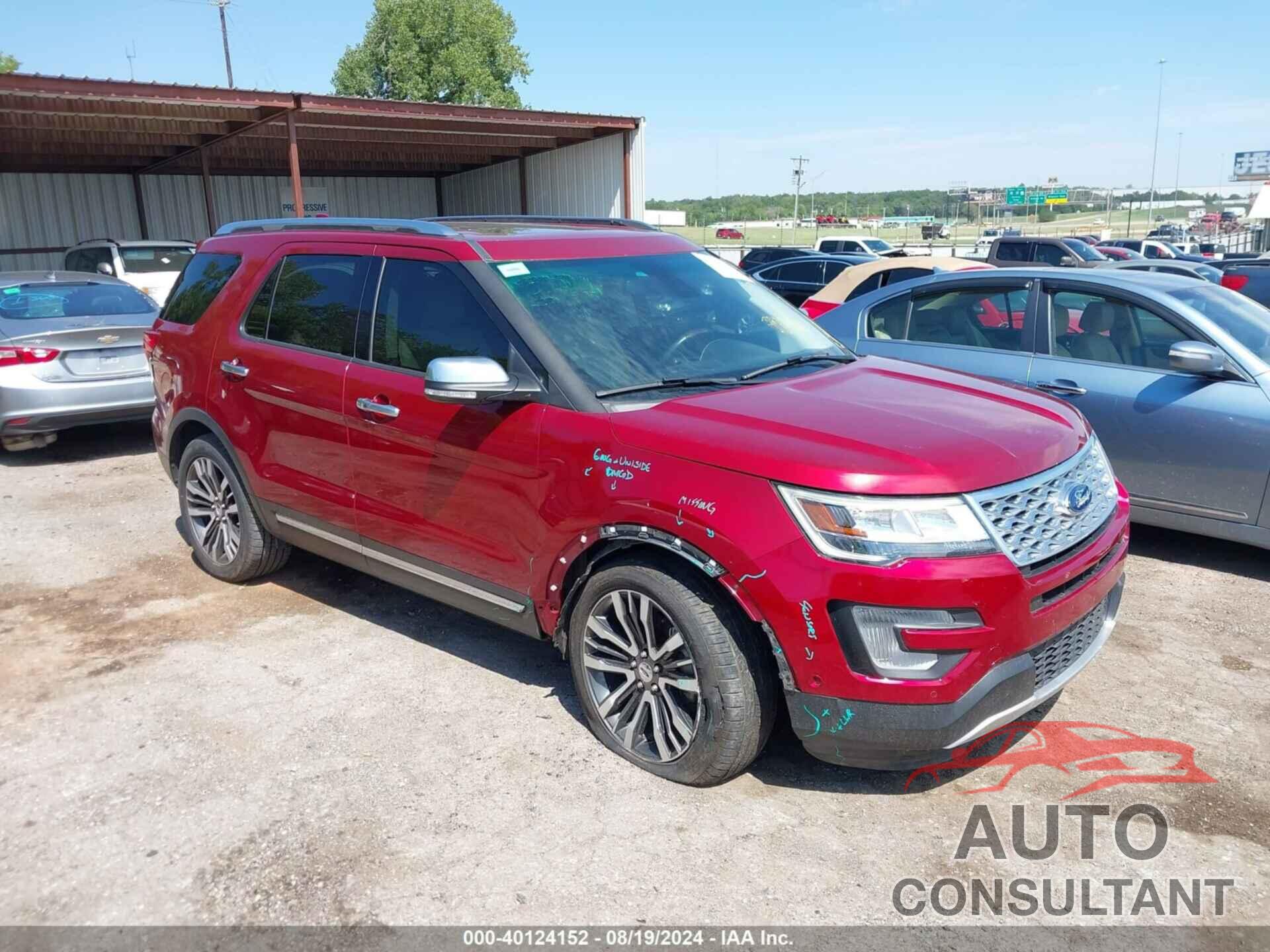 FORD EXPLORER 2017 - 1FM5K8HT8HGD53937