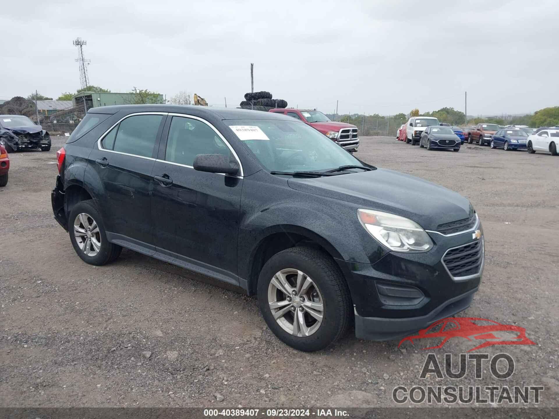 CHEVROLET EQUINOX 2016 - 2GNFLEEK0G6193719