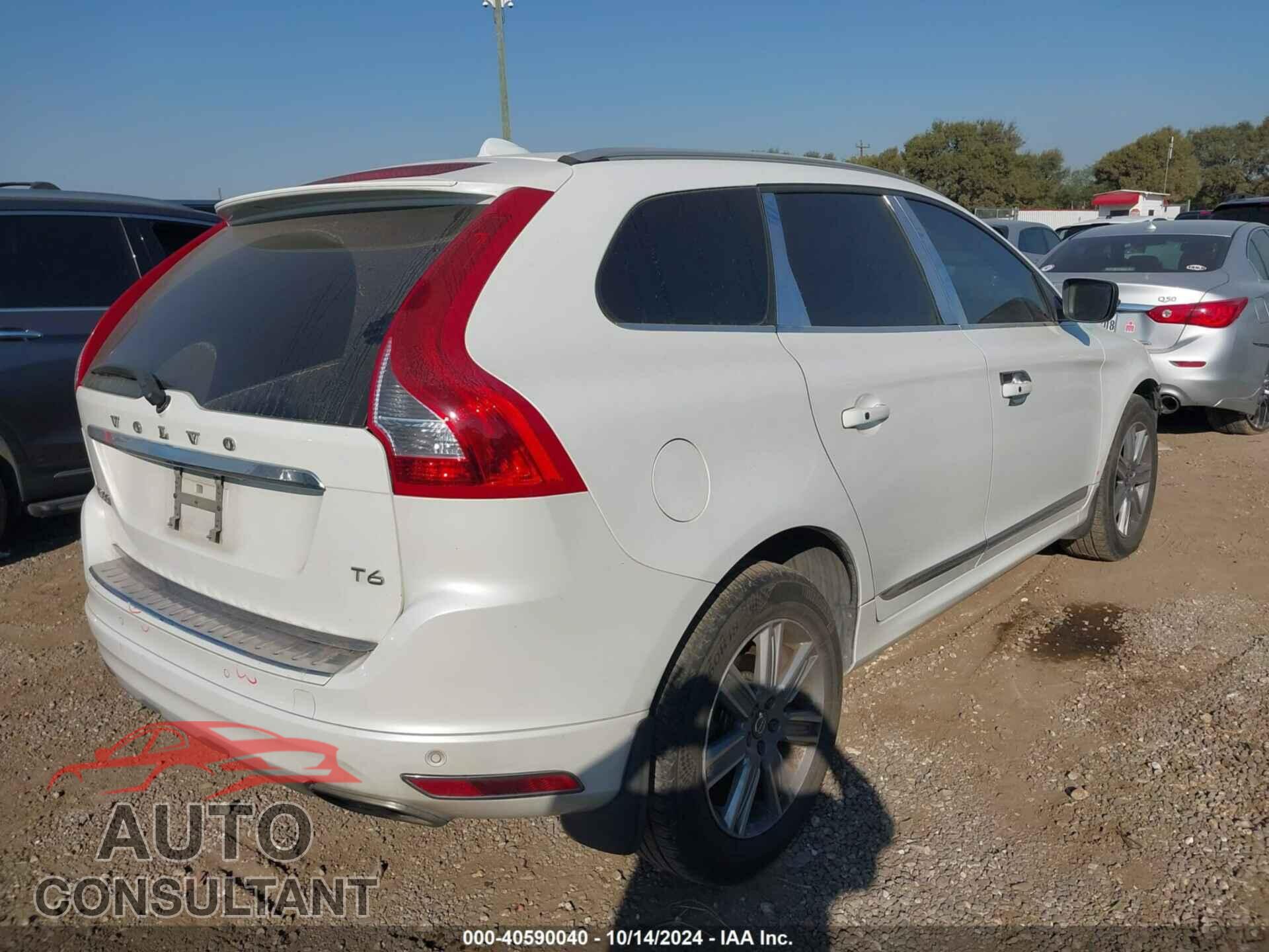 VOLVO XC60 2016 - YV449MDM2G2820393