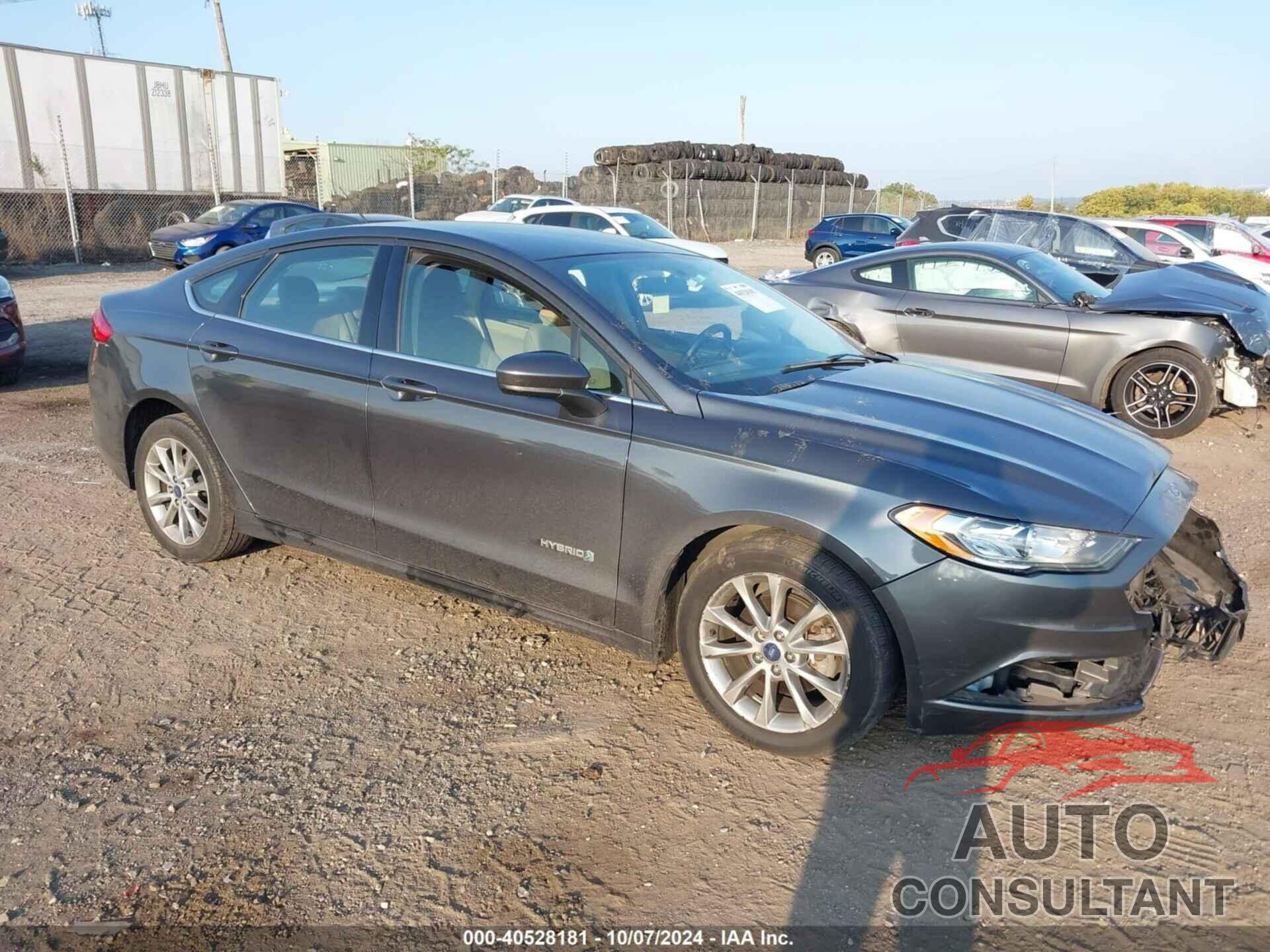FORD FUSION HYBRID 2017 - 3FA6P0LU6HR344325