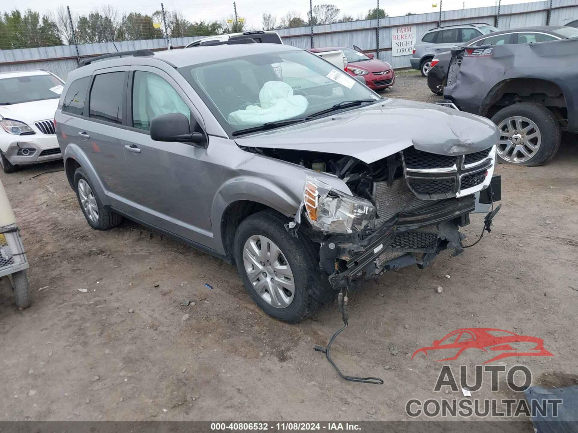 DODGE JOURNEY 2018 - 3C4PDCAB1JT189346