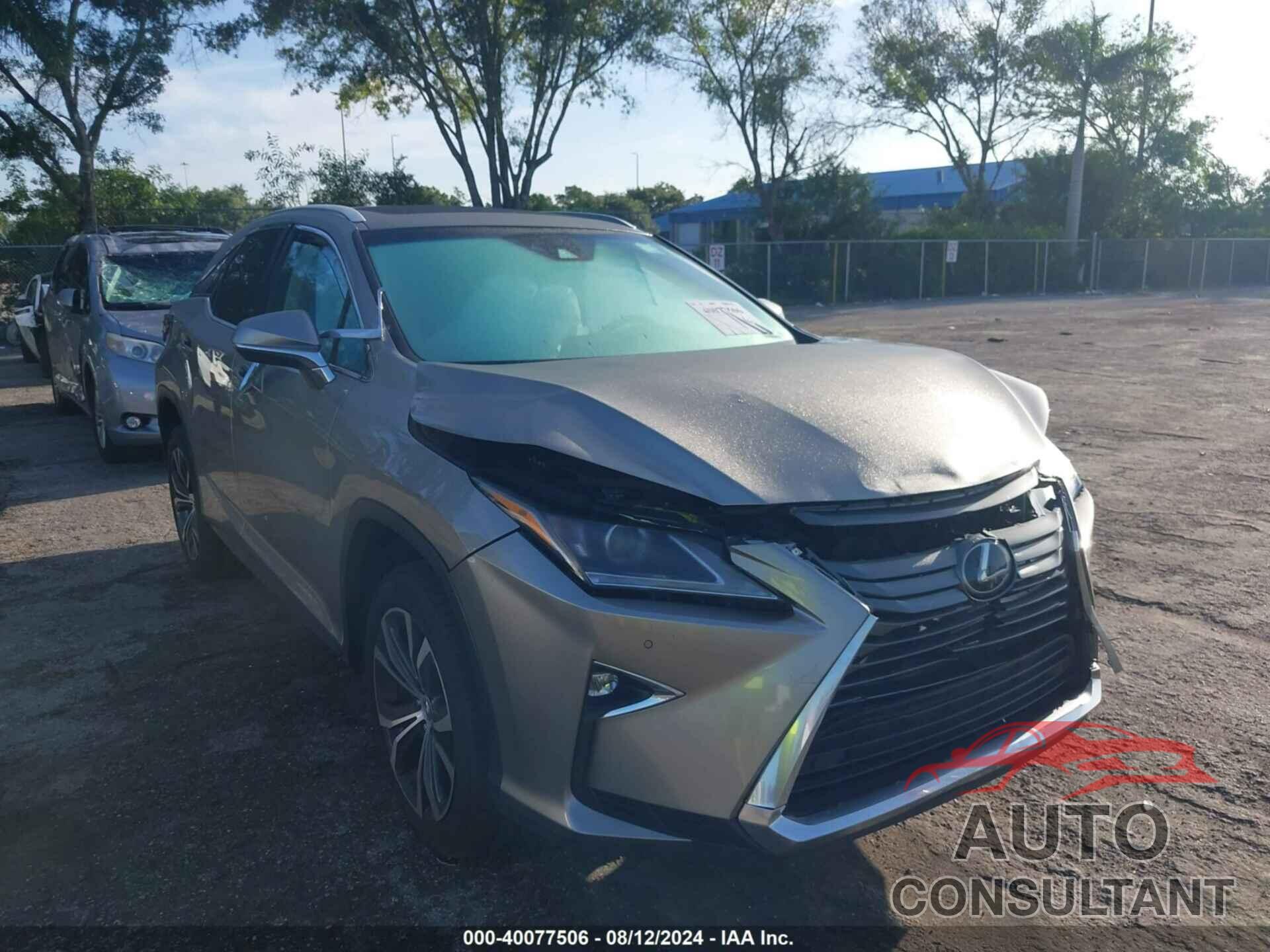 LEXUS RX 350 2017 - 2T2ZZMCA0HC068658