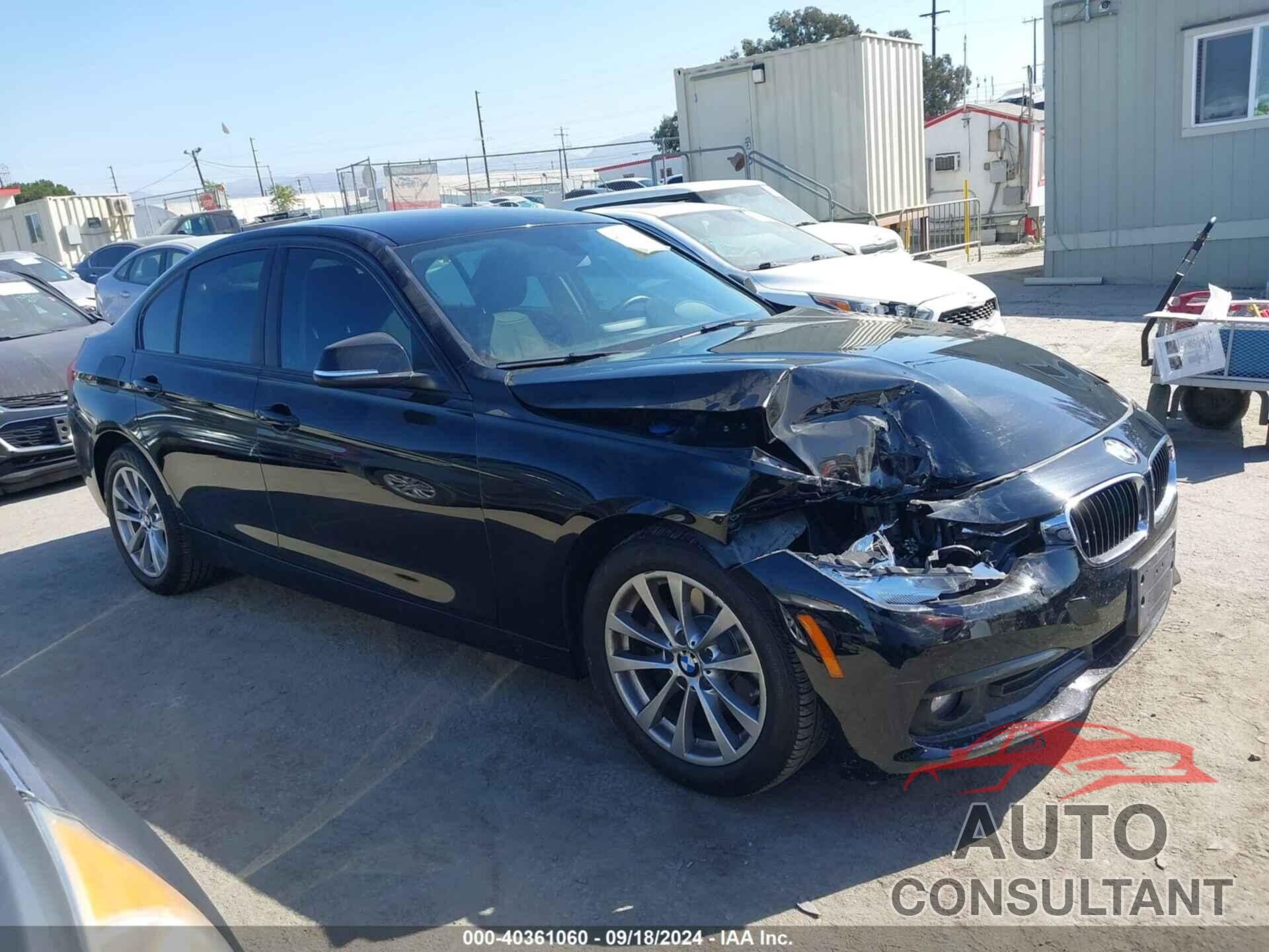 BMW 320I 2017 - WBA8E5G38HNU42649