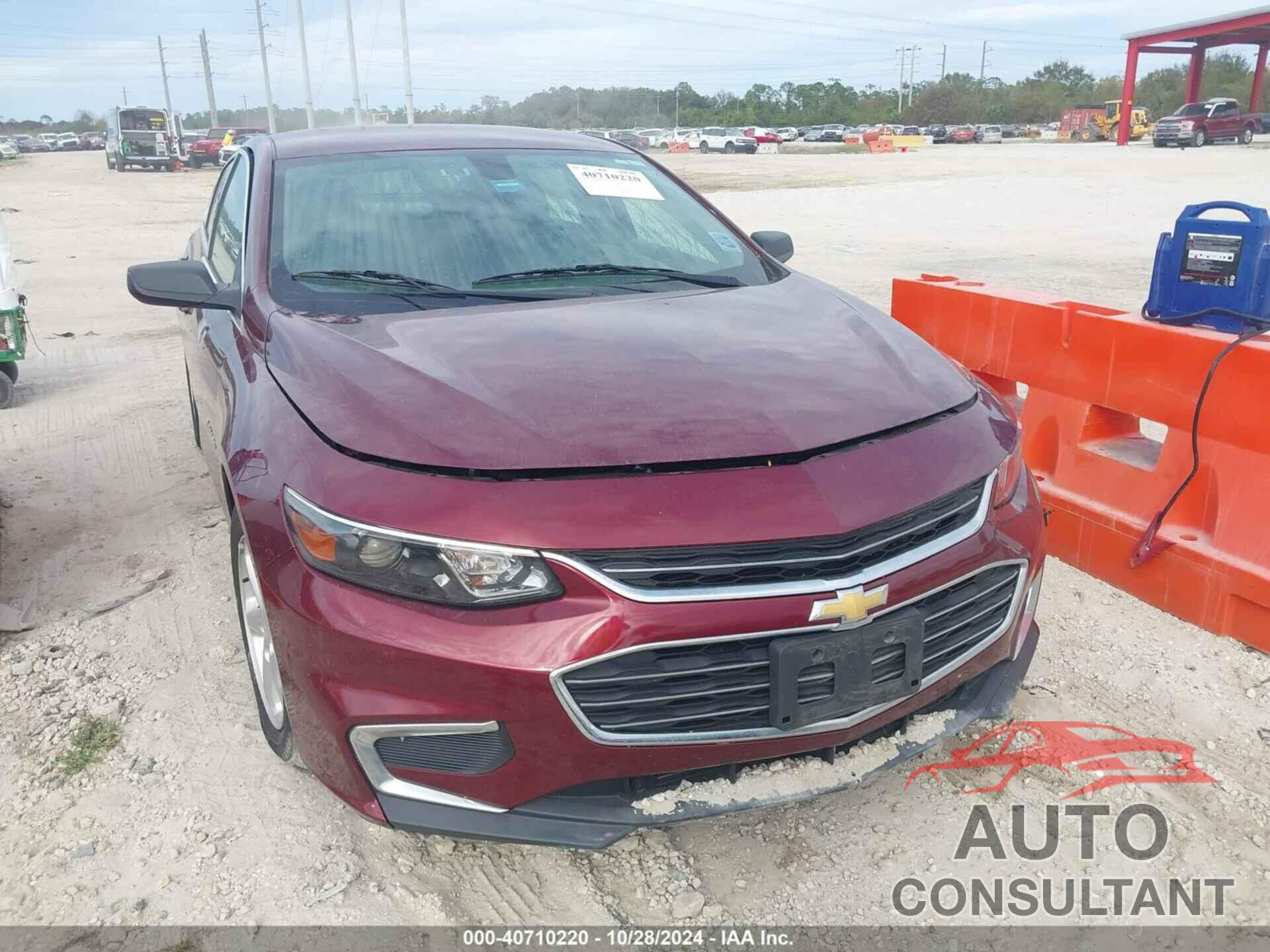 CHEVROLET MALIBU 2016 - 1G1ZB5ST0GF237903
