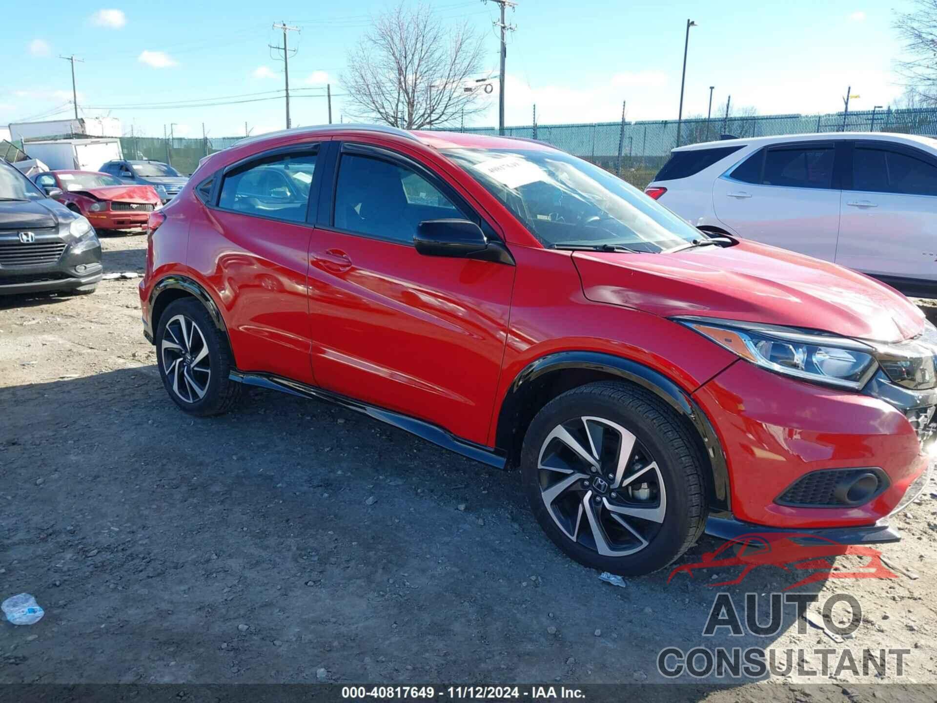 HONDA HR-V 2019 - 3CZRU6H12KM708529