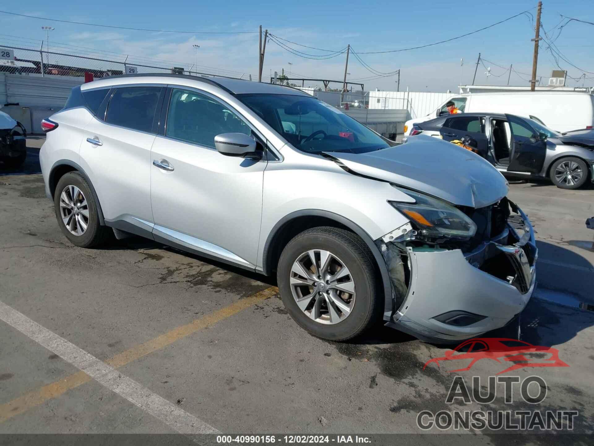 NISSAN MURANO 2018 - 5N1AZ2MG1JN116739