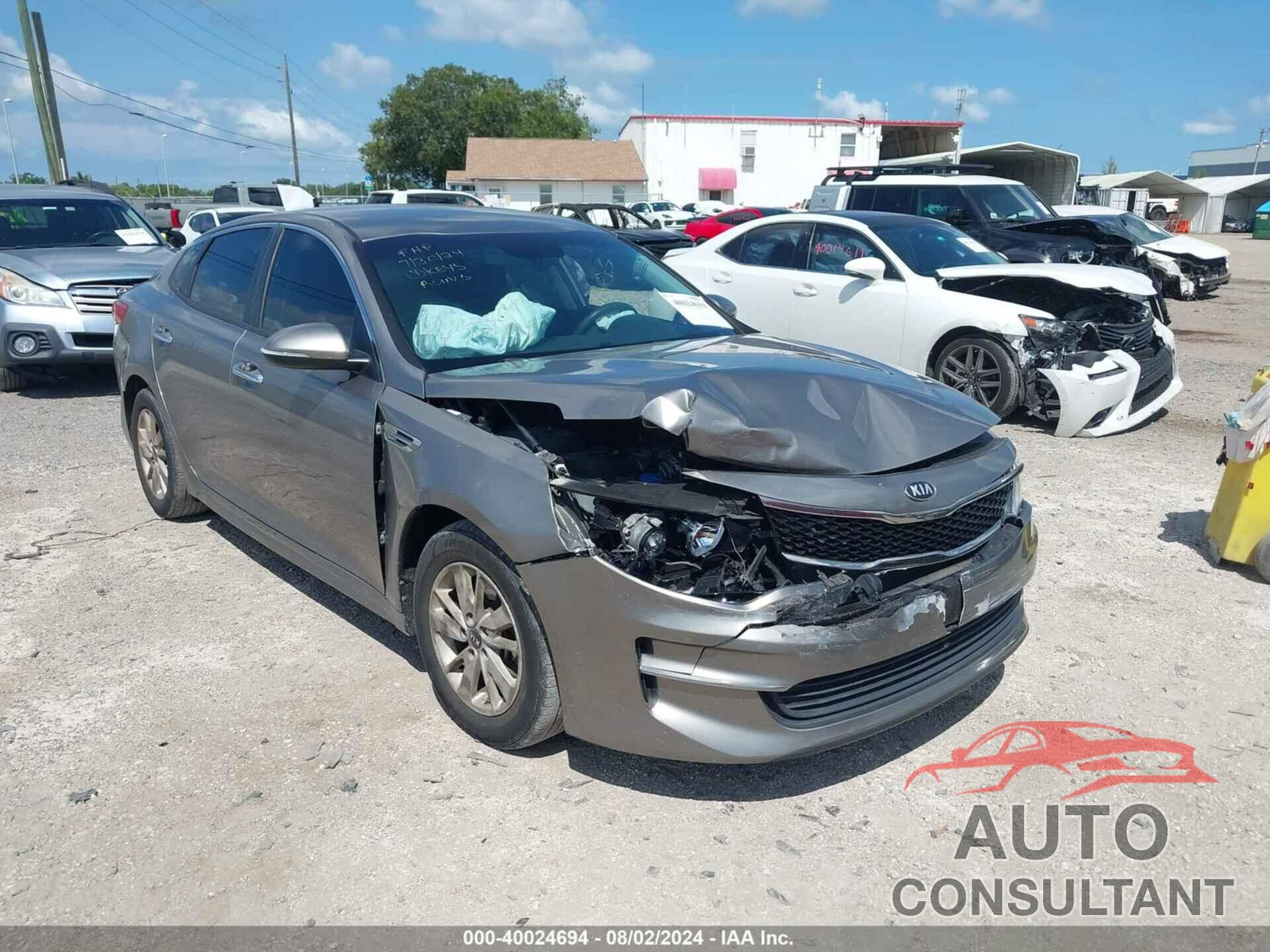 KIA OPTIMA 2016 - 5XXGT4L39GG082421
