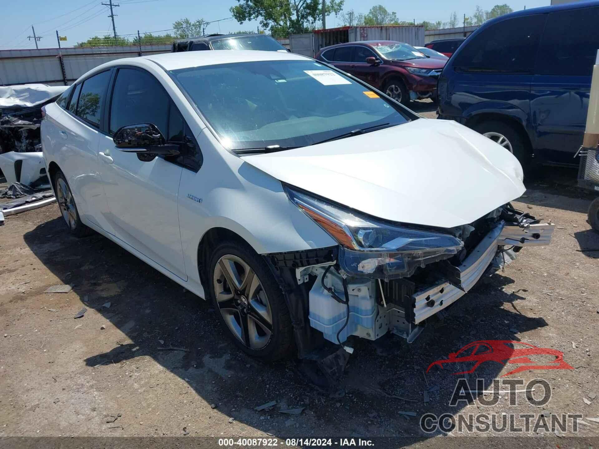 TOYOTA PRIUS 2019 - JTDKARFU2K3069262