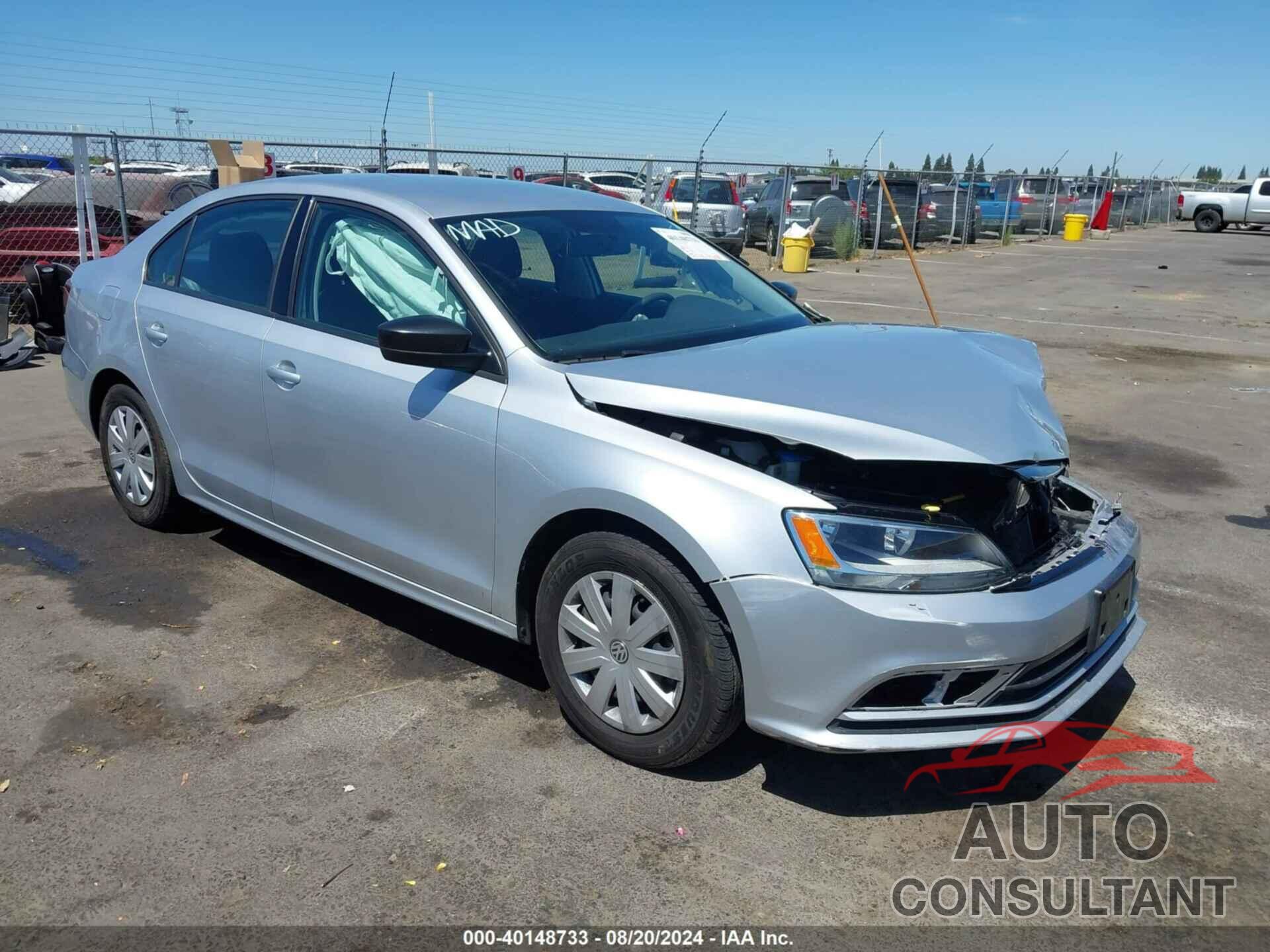 VOLKSWAGEN JETTA 2016 - 3VW267AJ2GM330265