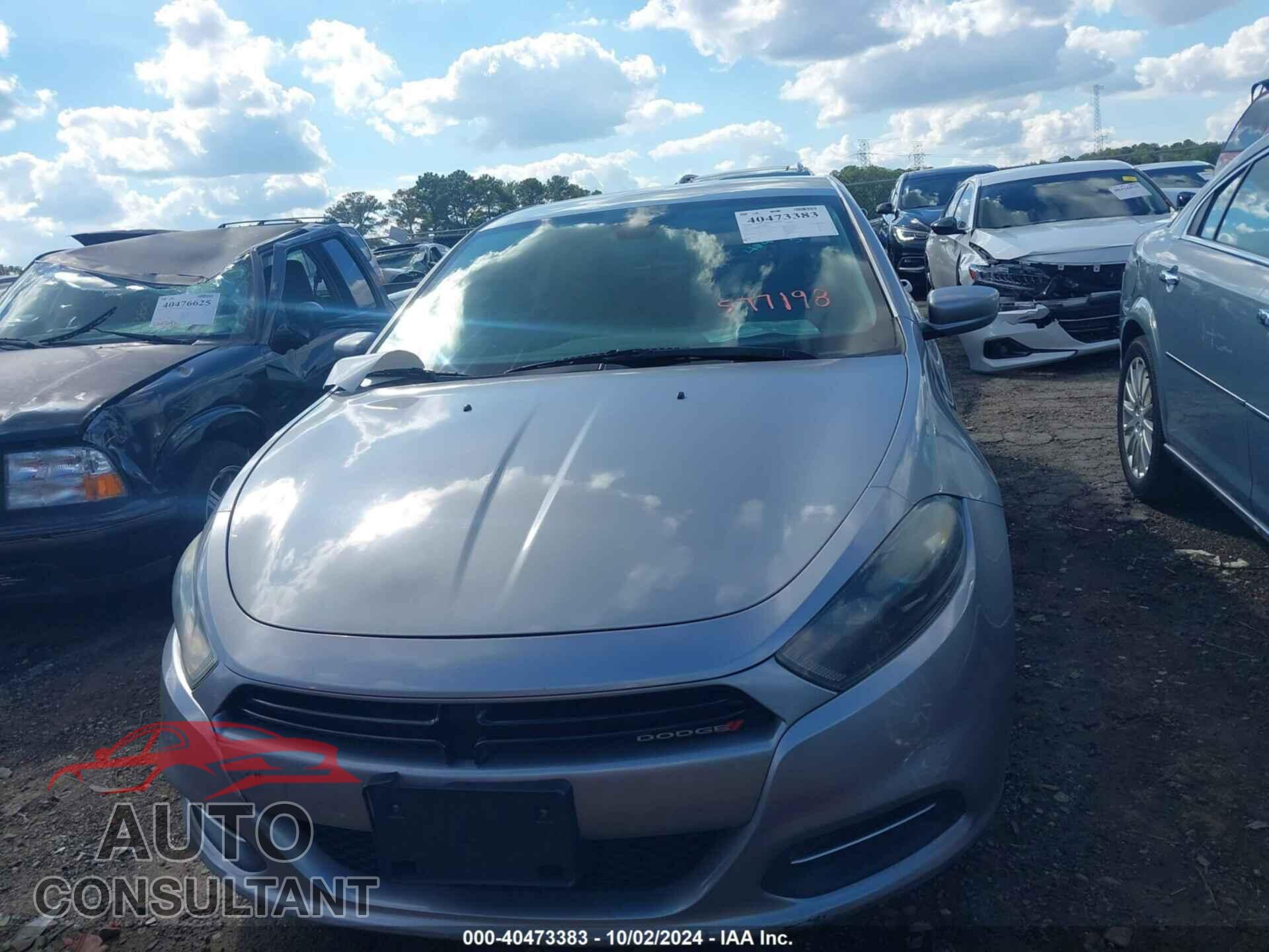 DODGE DART 2016 - 1C3CDFBB0GD577198