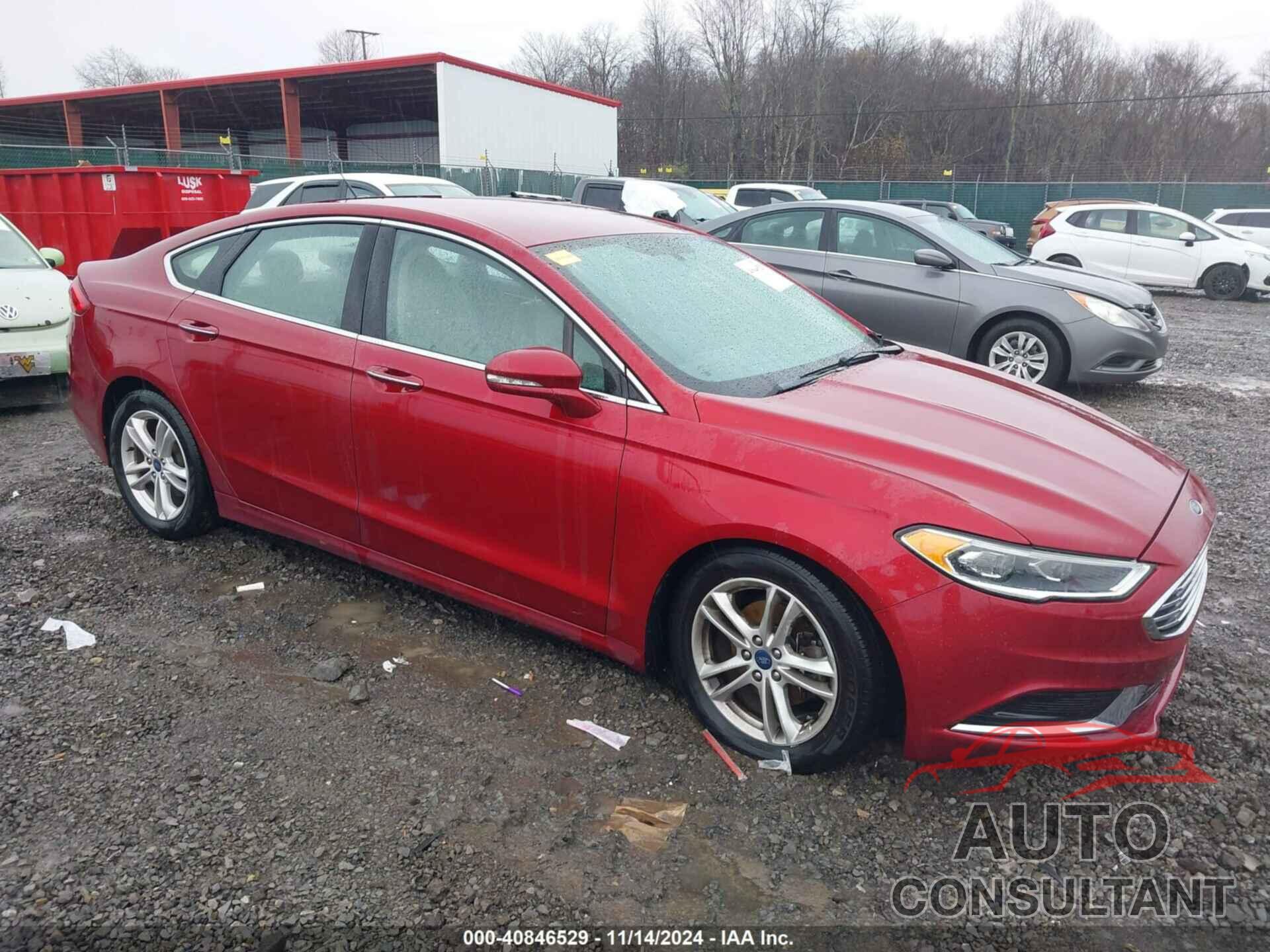 FORD FUSION 2018 - 3FA6P0HD2JR239408