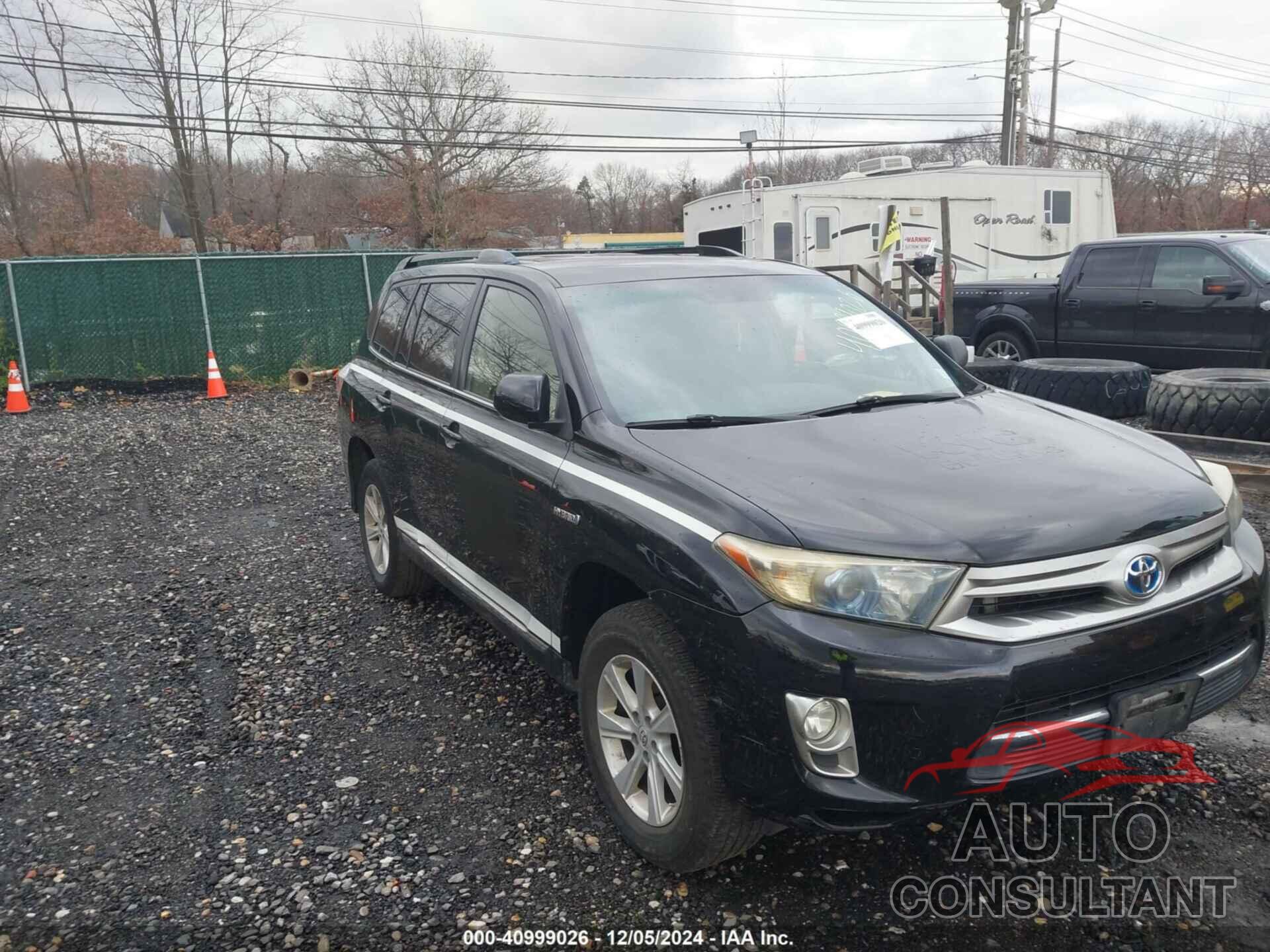 TOYOTA HIGHLANDER 2013 - JTEBC3EH1D2016777