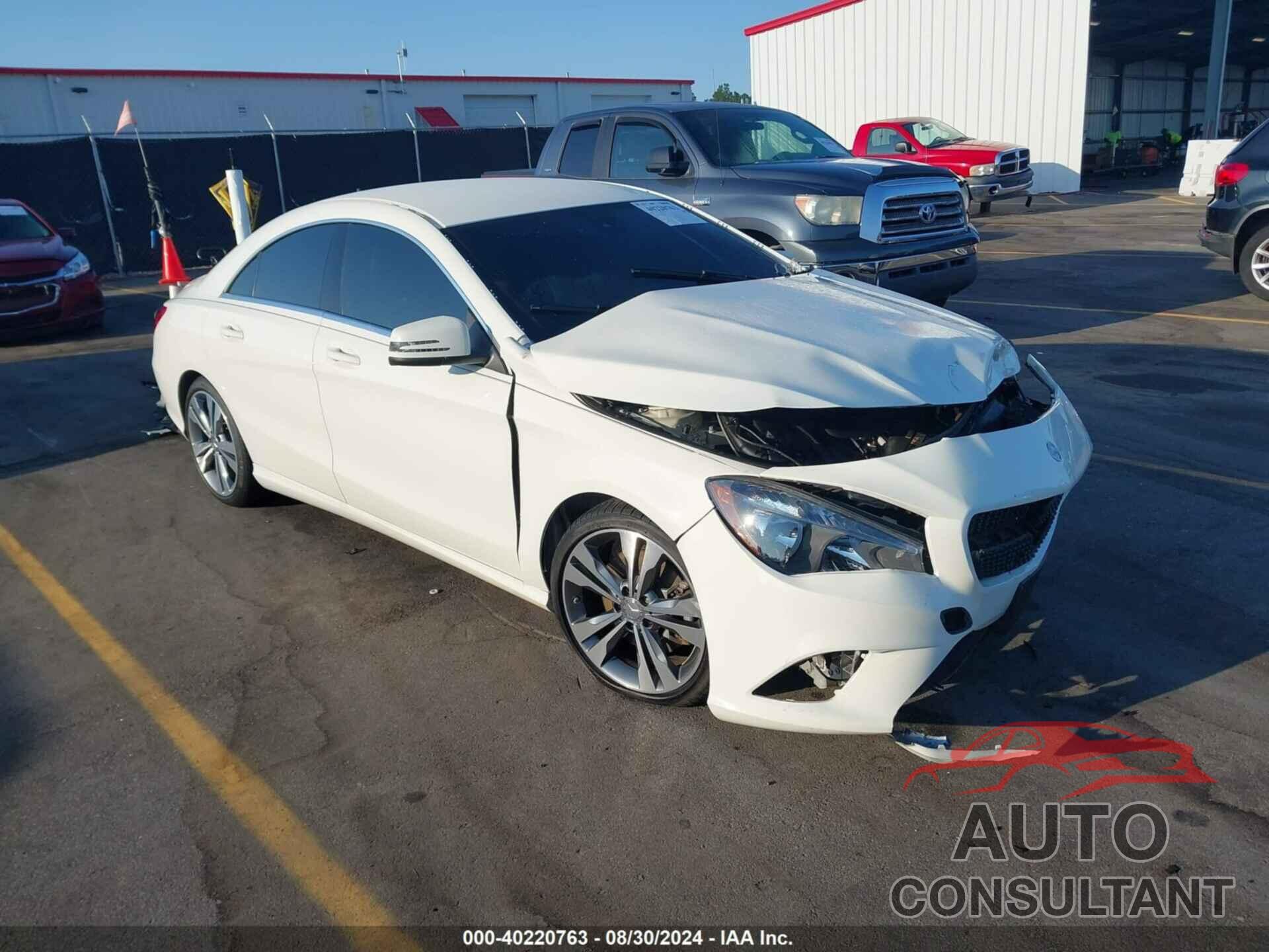 MERCEDES-BENZ CLA 250 2016 - WDDSJ4GB1GN317986