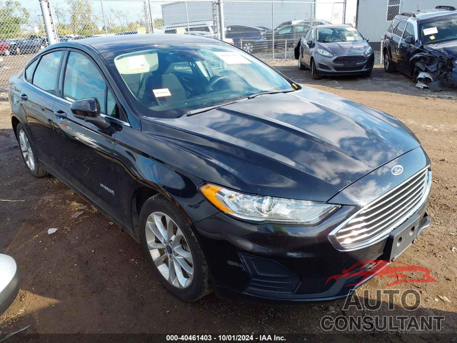 FORD FUSION HYBRID 2019 - 3FA6P0LU9KR255663