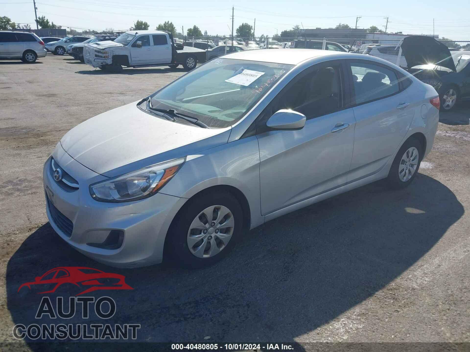 HYUNDAI ACCENT 2016 - KMHCT4AEDG4108980