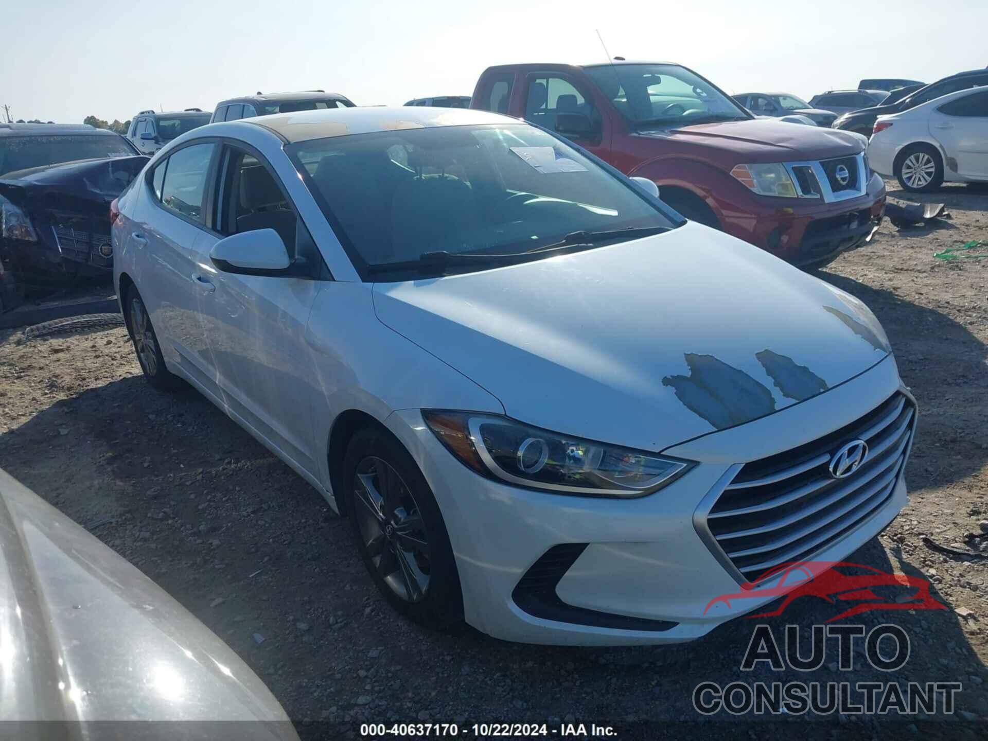 HYUNDAI ELANTRA 2017 - 5NPD84LF6HH011133