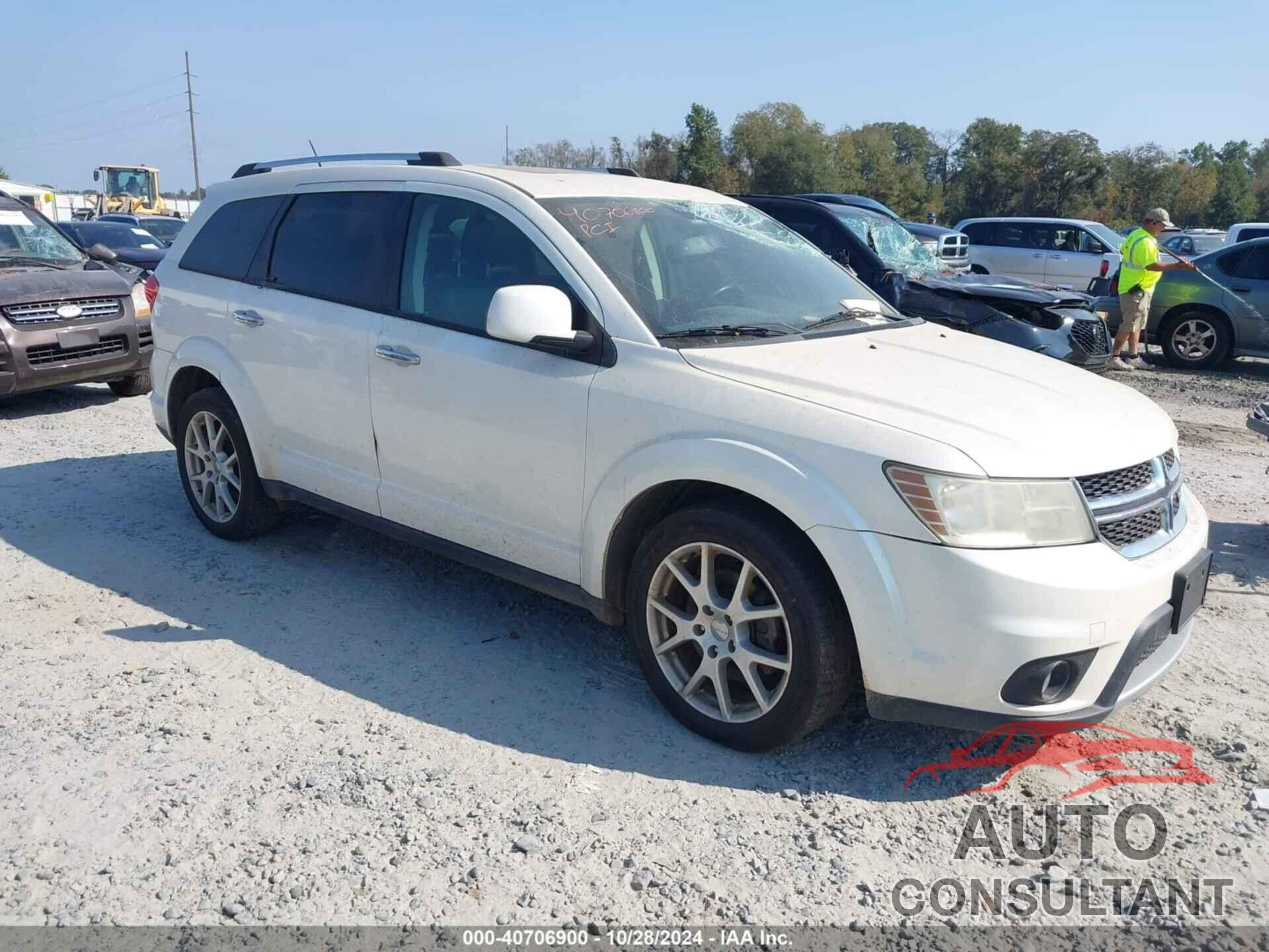 DODGE JOURNEY 2012 - 3C4PDDDG4CT297654