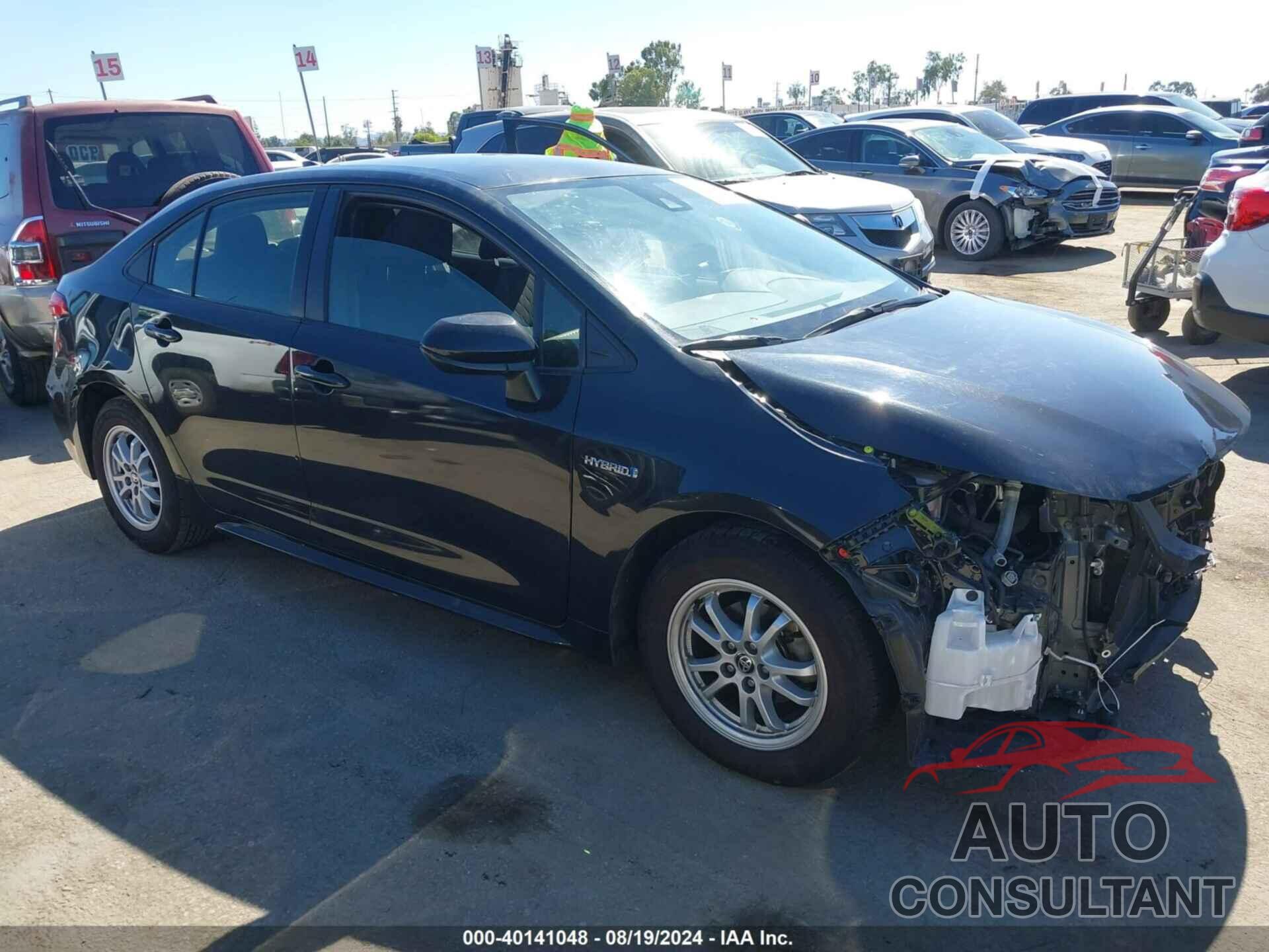 TOYOTA COROLLA 2021 - JTDEAMDE8MJ001199