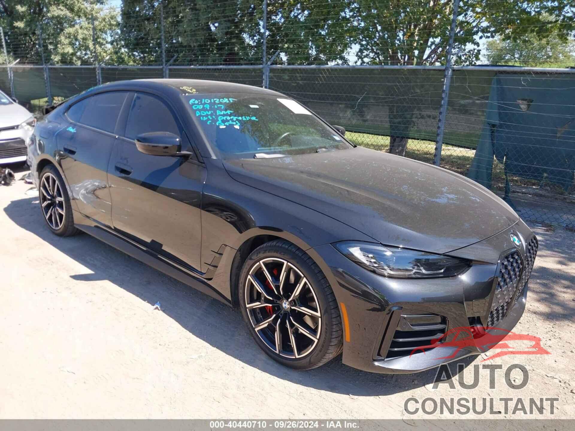 BMW 430I GRAN COUPE 2023 - WBA63AV02PFP44039
