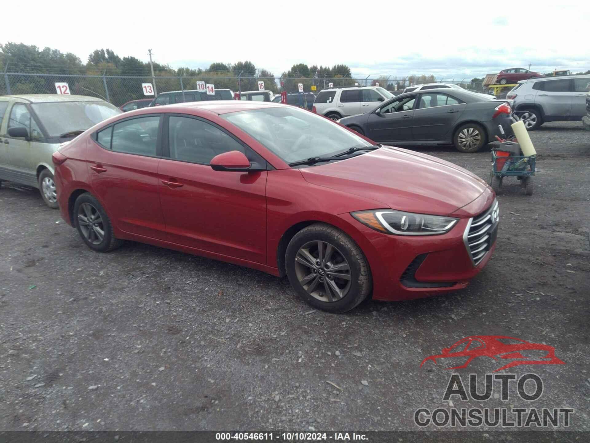 HYUNDAI ELANTRA 2018 - 5NPD84LF8JH301444