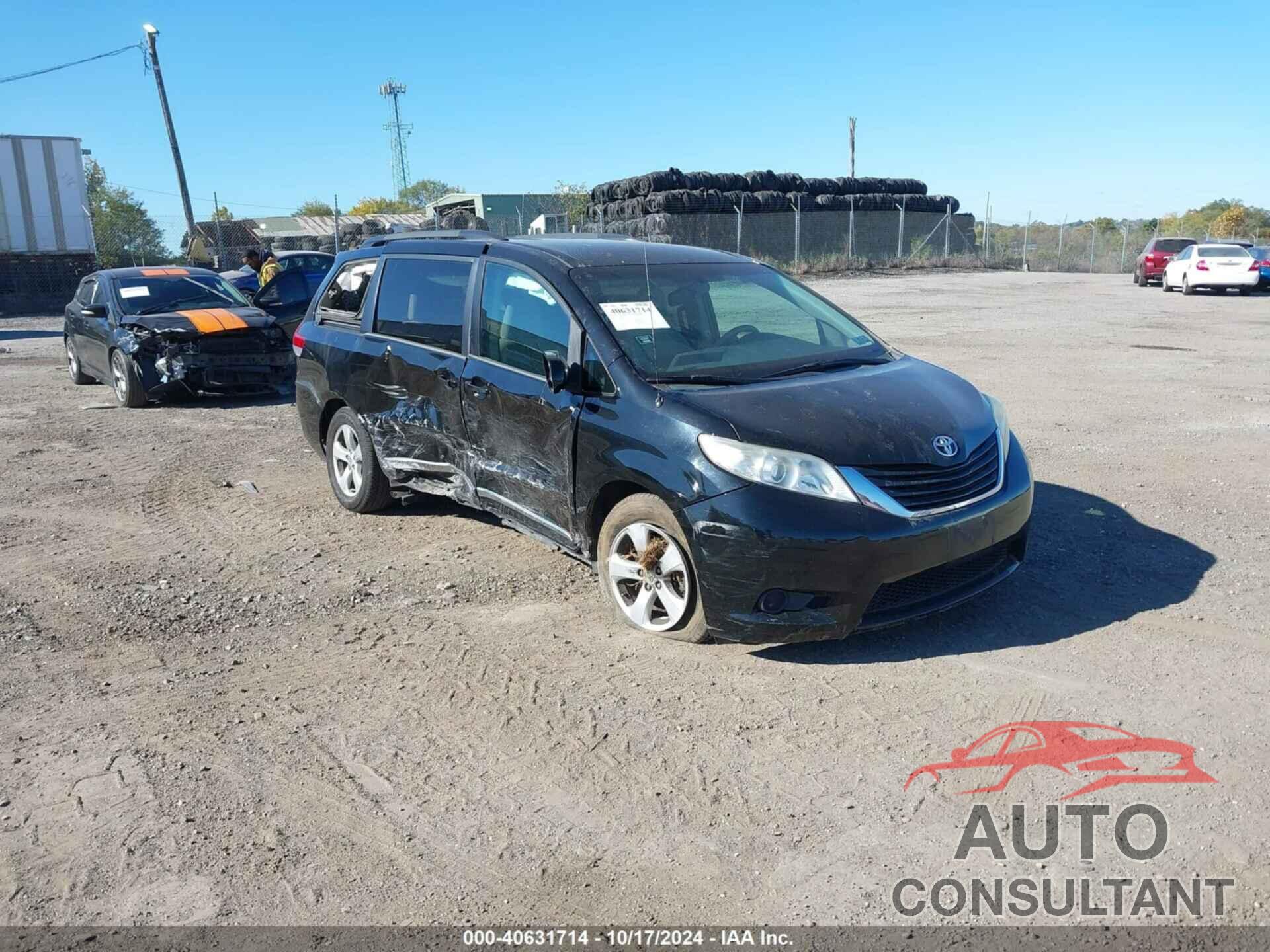 TOYOTA SIENNA 2013 - 5TDKK3DC4DS381265