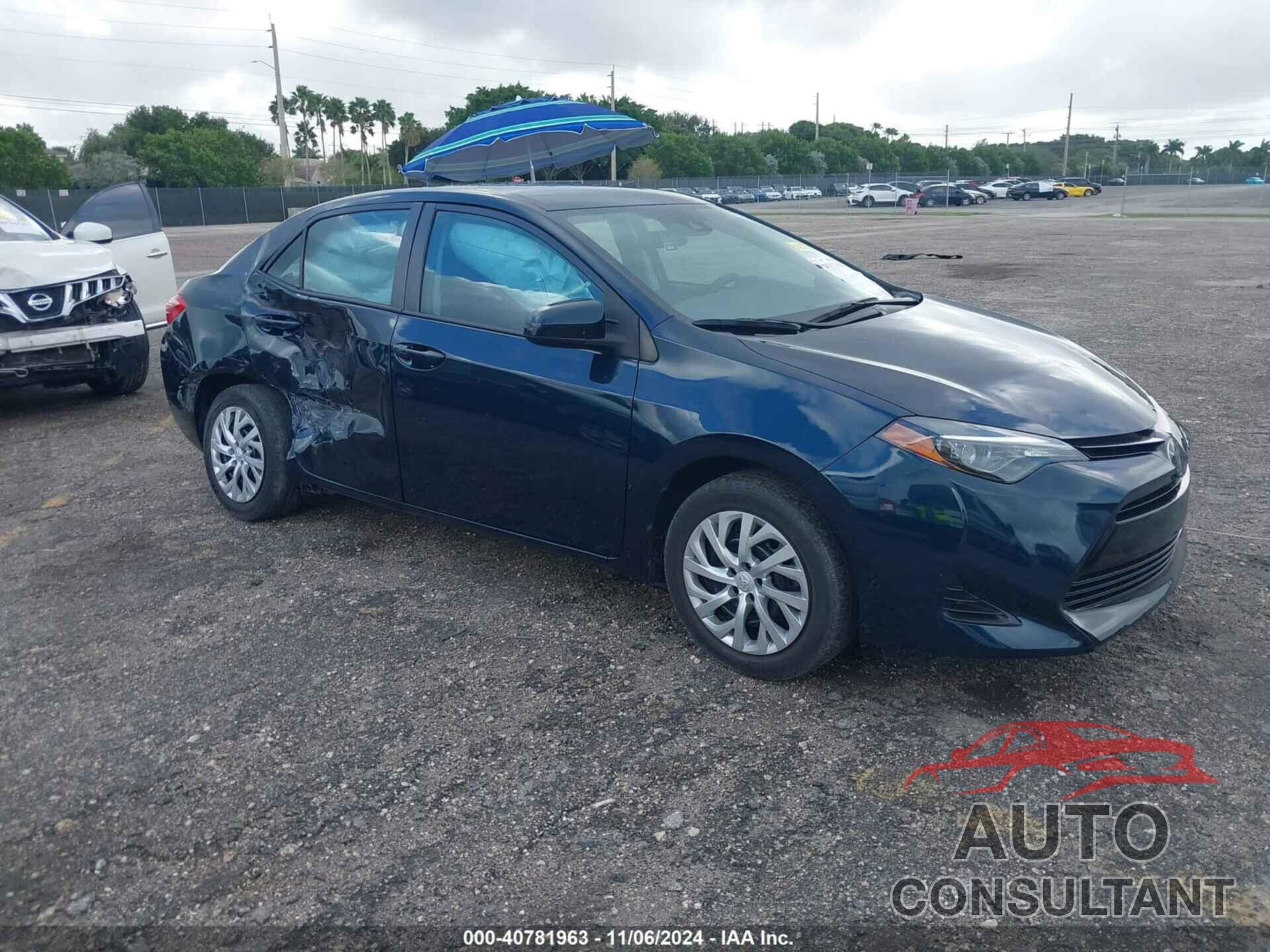 TOYOTA COROLLA 2019 - 5YFBURHE9KP933440