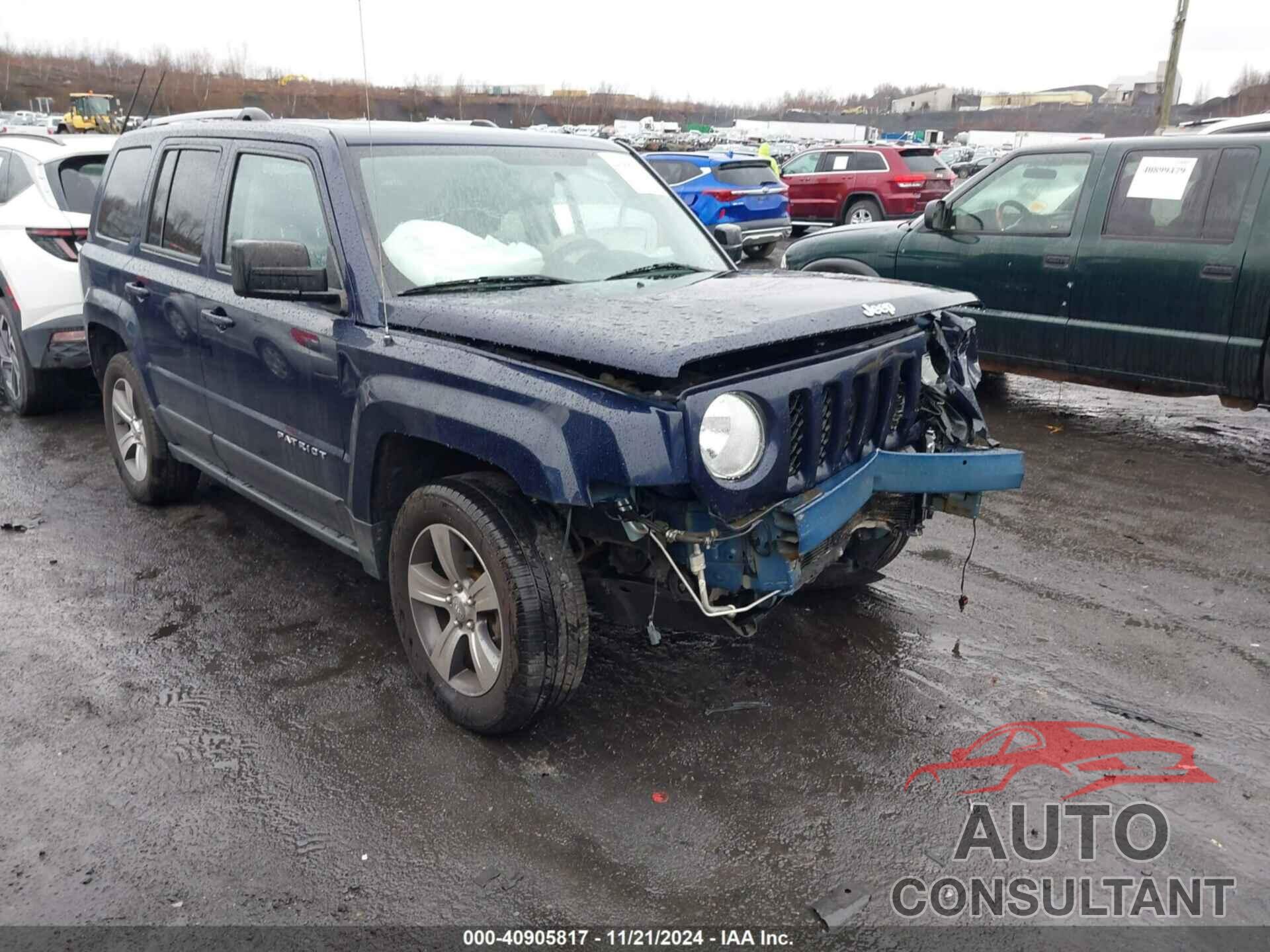JEEP PATRIOT 2017 - 1C4NJRFB5HD165045