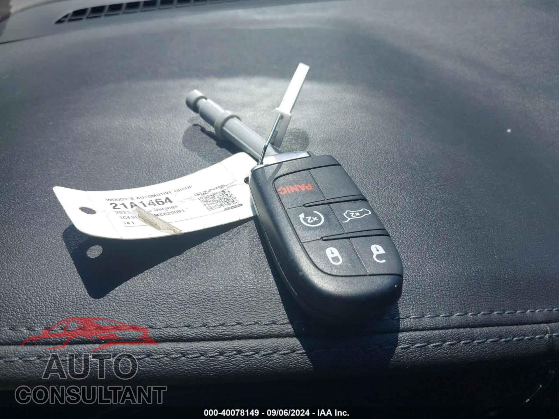 DODGE DURANGO 2021 - 1C4SDJET1MC629891