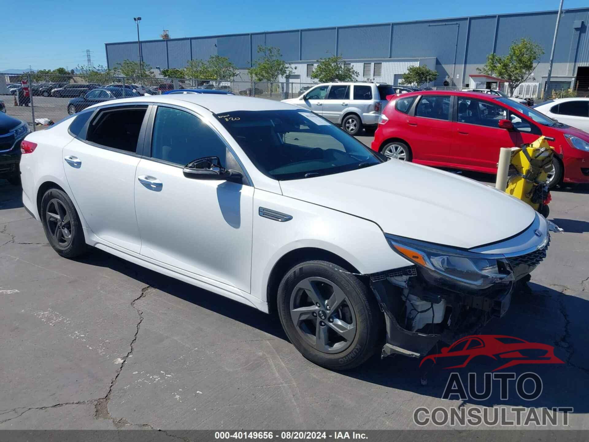 KIA OPTIMA 2019 - 5XXGT4L32KG275051