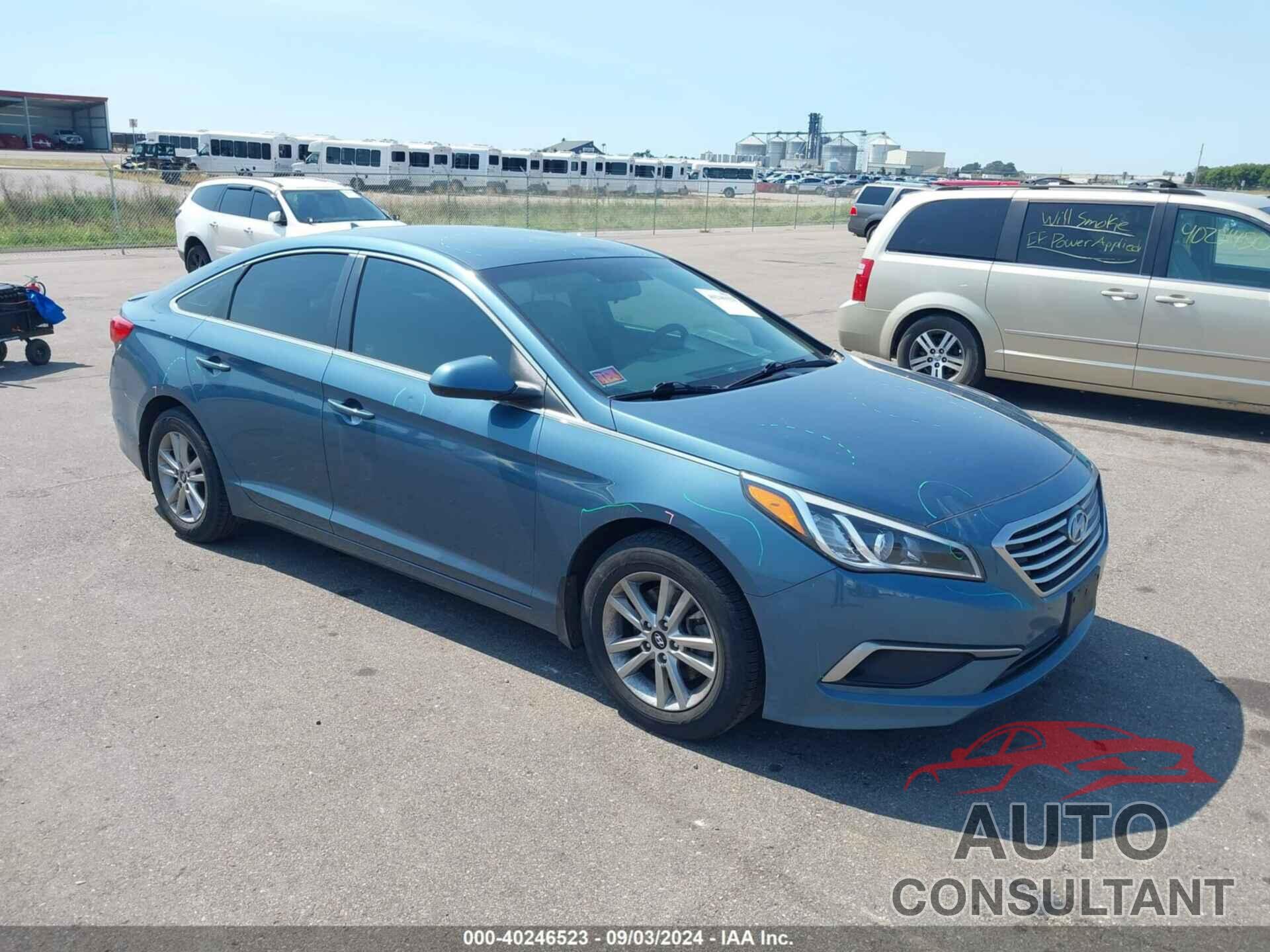 HYUNDAI SONATA 2016 - 5NPE24AF0GH407095