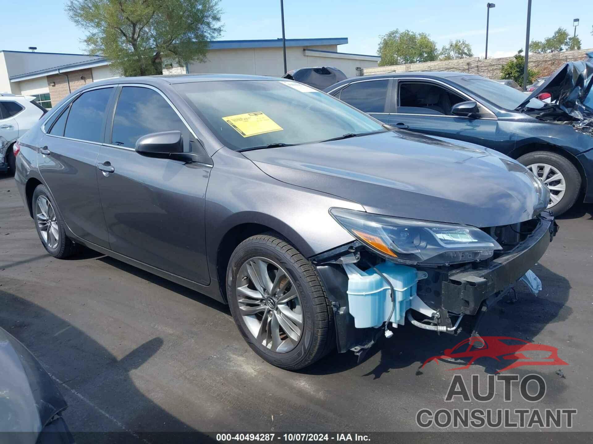 TOYOTA CAMRY 2017 - 4T1BF1FK9HU742614