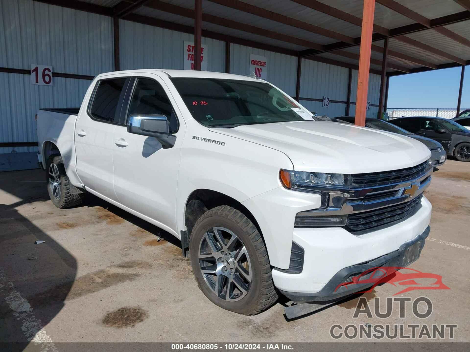 CHEVROLET SILVERADO 1500 2020 - 3GCPWCED6LG191059