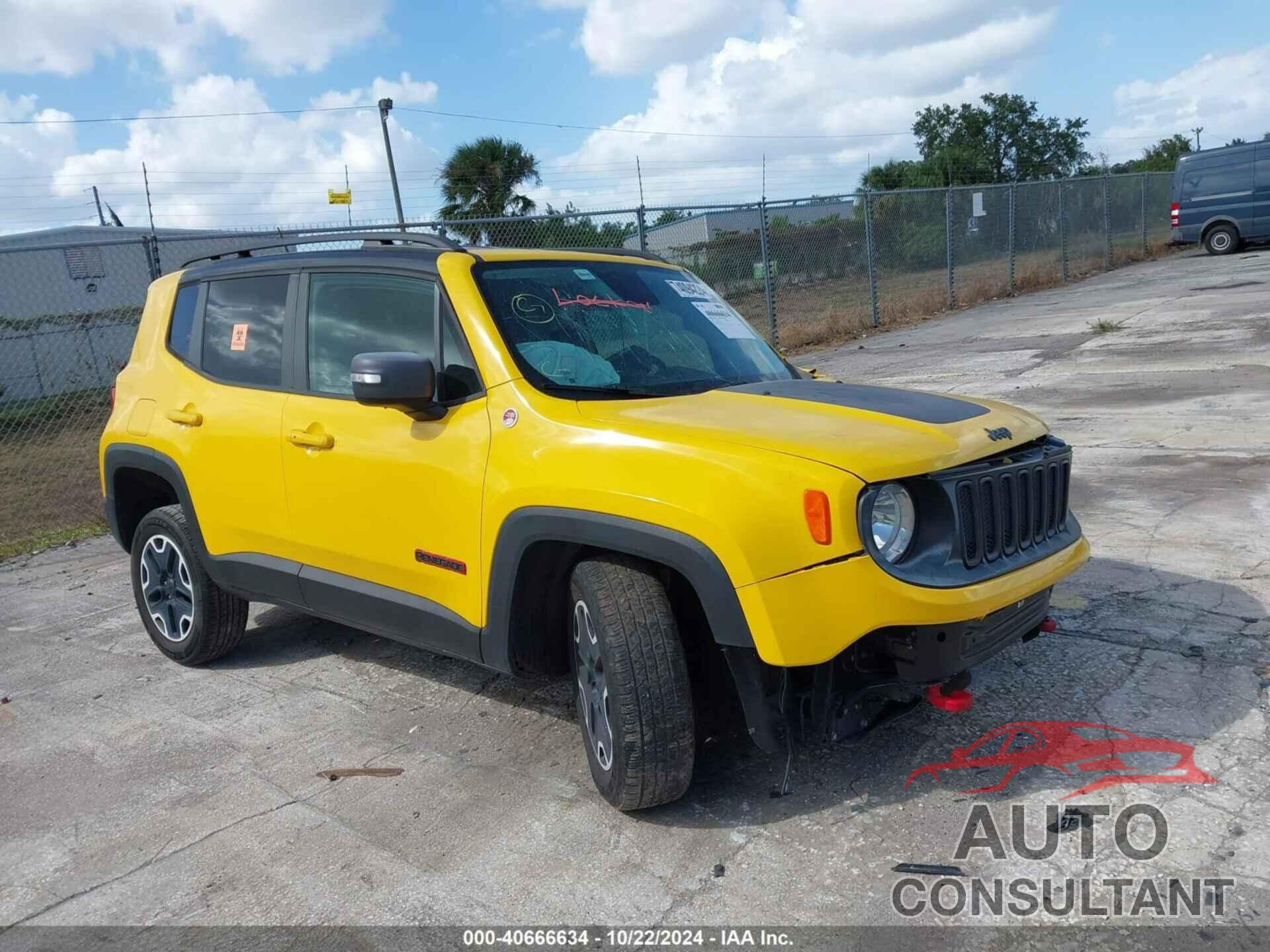 JEEP RENEGADE 2016 - ZACCJBCT8GPD66501