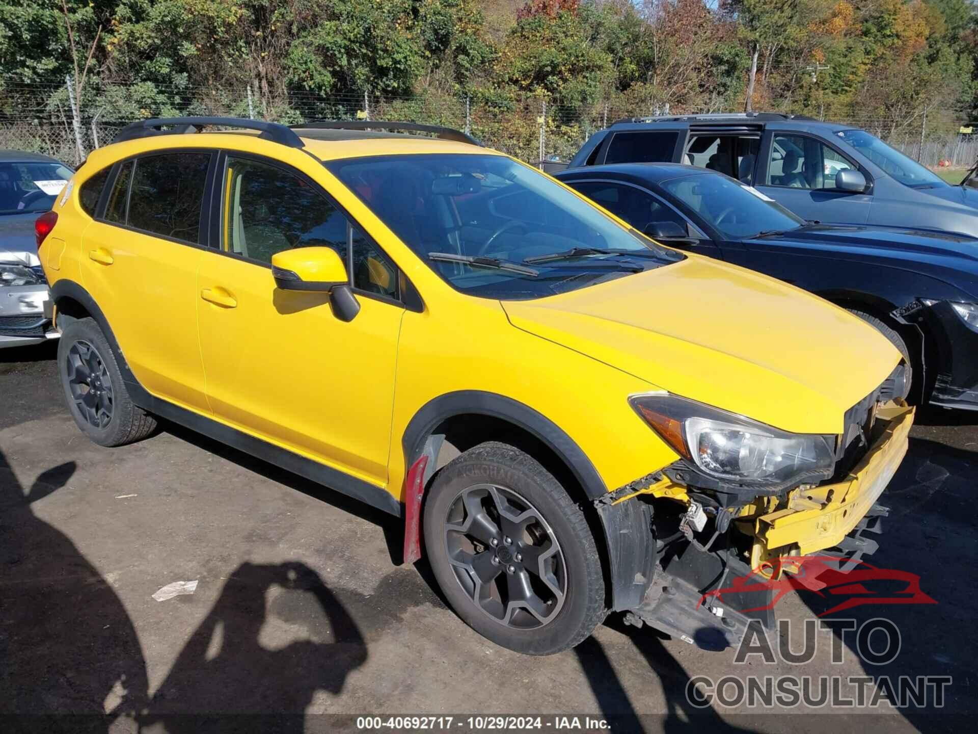 SUBARU XV CROSSTREK 2015 - JF2GPADC4F8248607