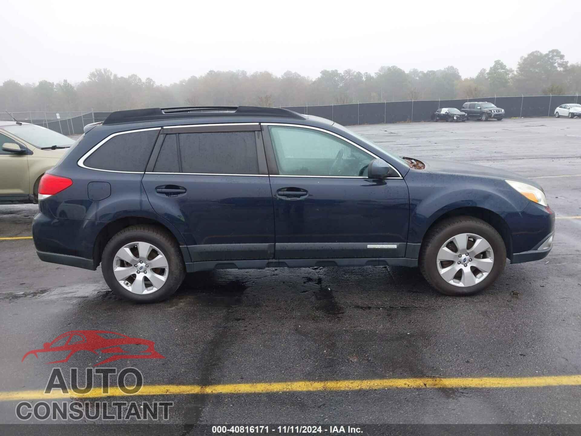 SUBARU OUTBACK 2012 - 4S4BRDLC9C2232709