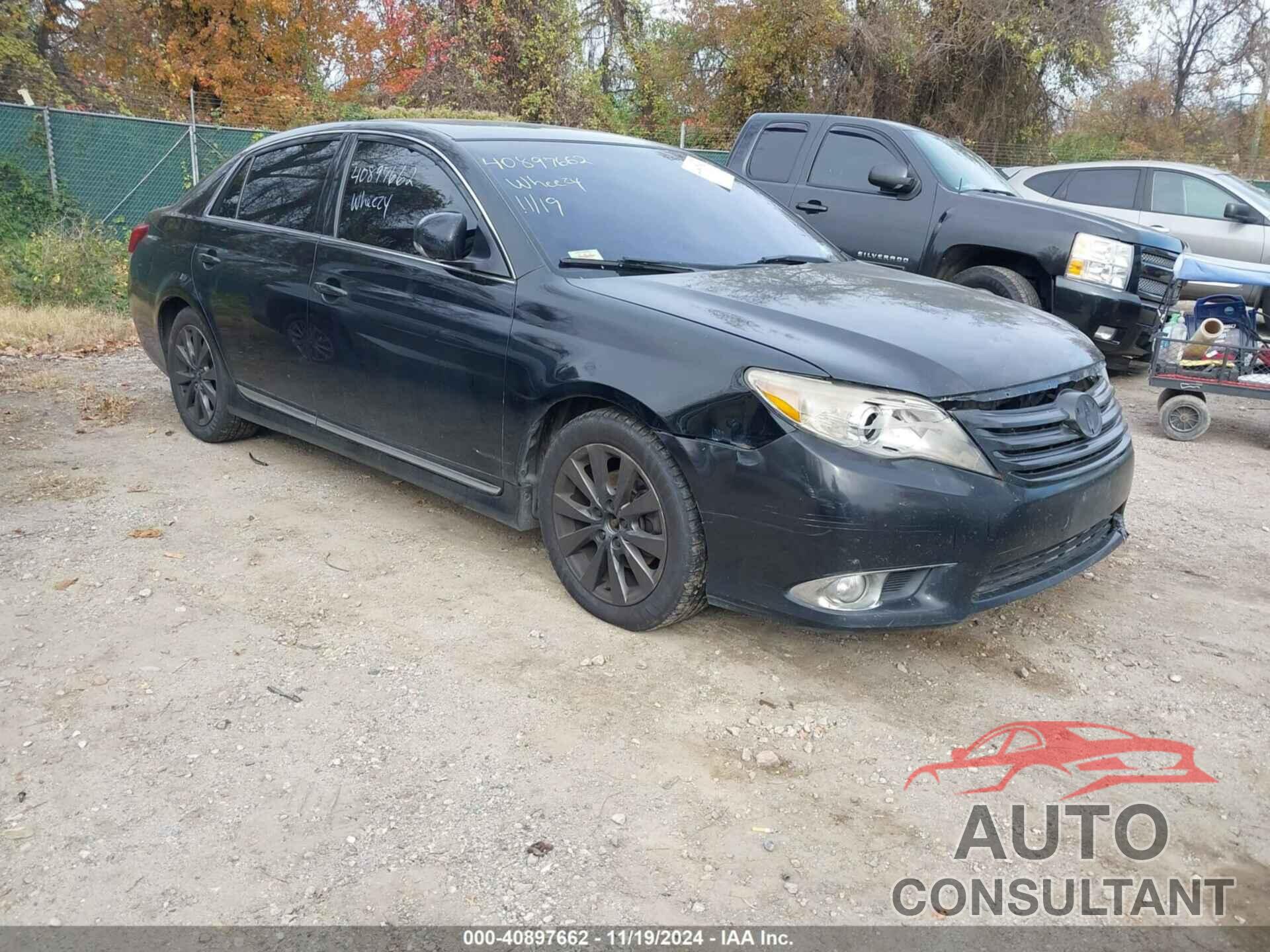 TOYOTA AVALON 2011 - 4T1BK3DB0BU378343