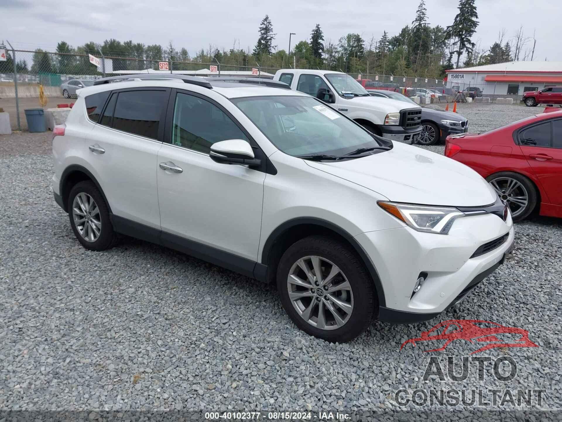 TOYOTA RAV4 2017 - 2T3DFREV2HW591593