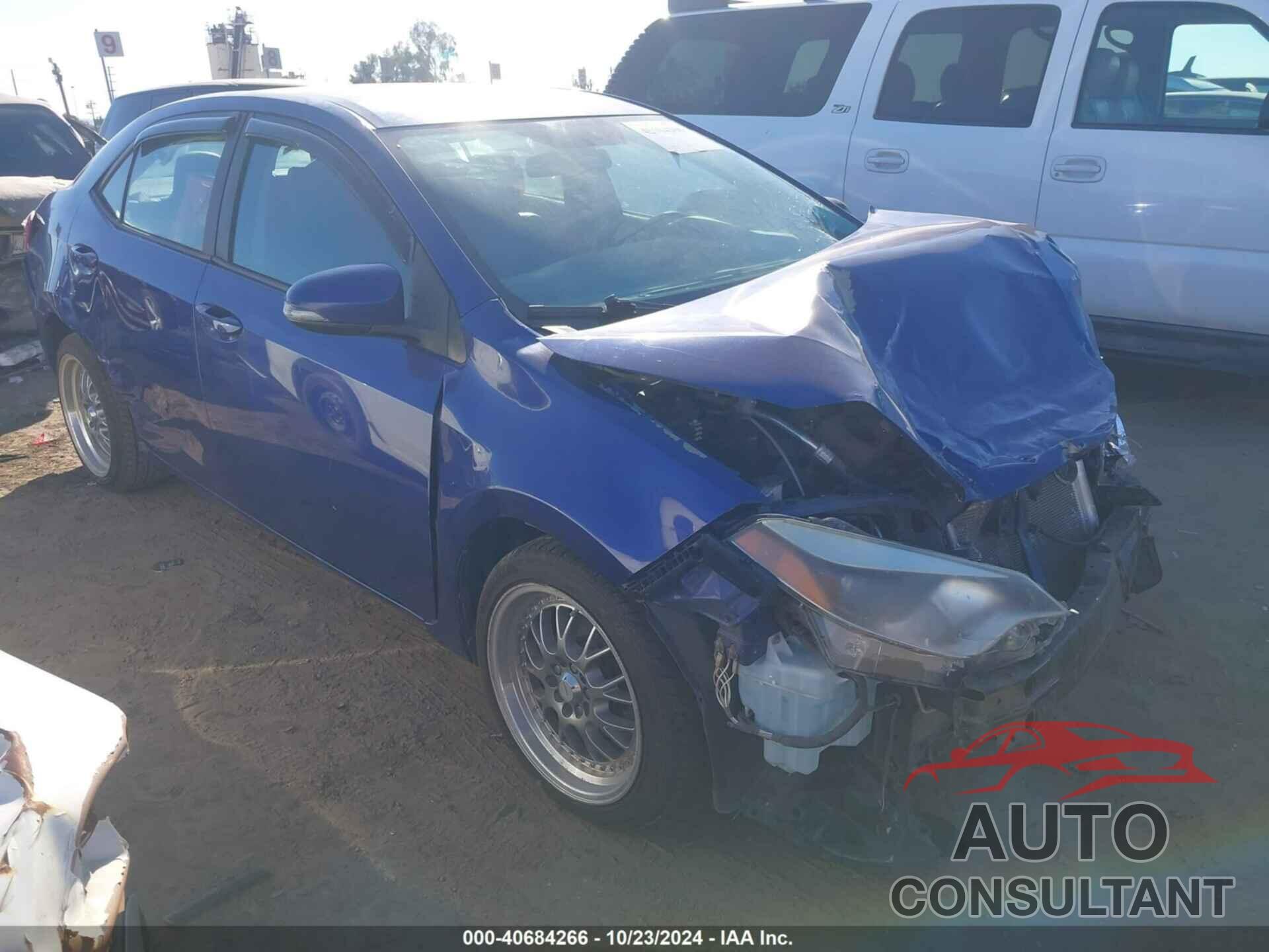 TOYOTA COROLLA 2016 - 5YFBURHE9GP451252
