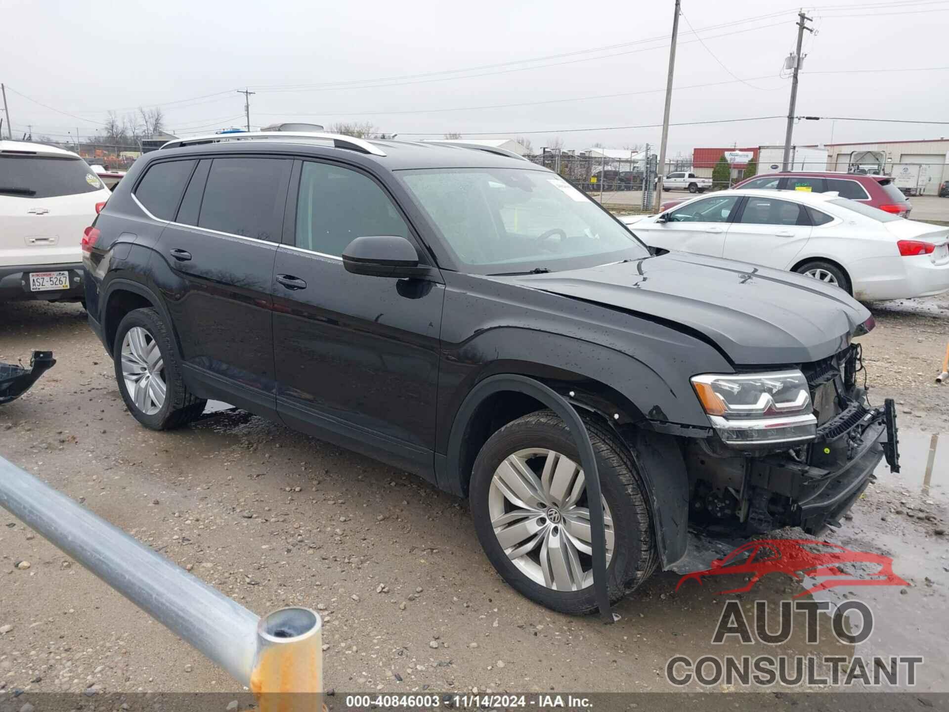 VOLKSWAGEN ATLAS 2019 - 1V2UR2CA0KC604526