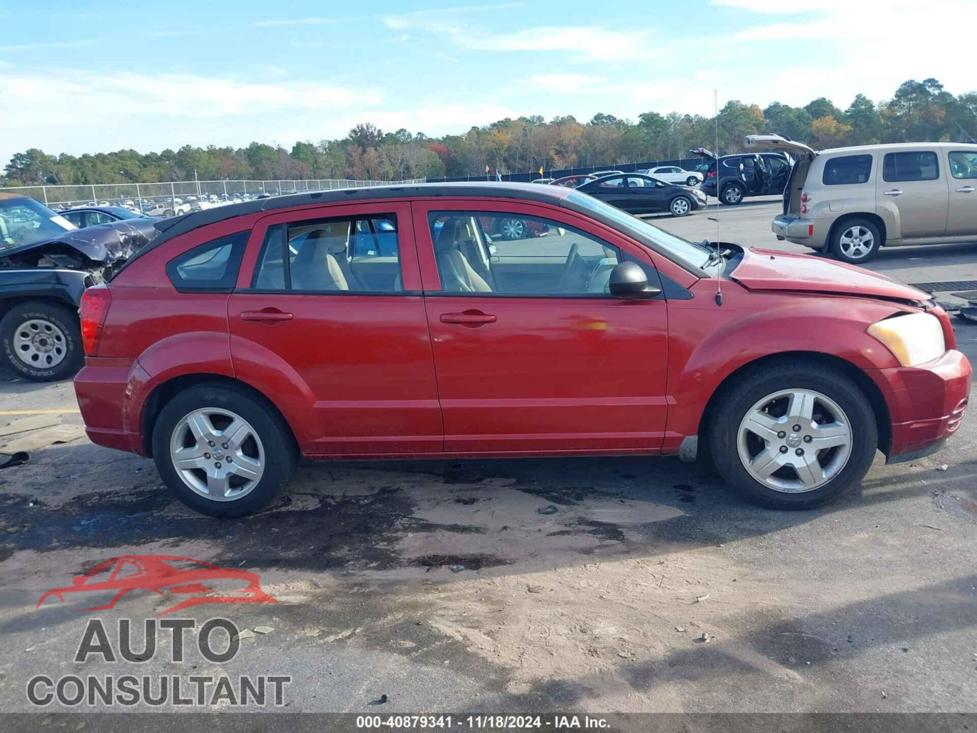 DODGE CALIBER 2009 - 1B3HB48AX9D181861